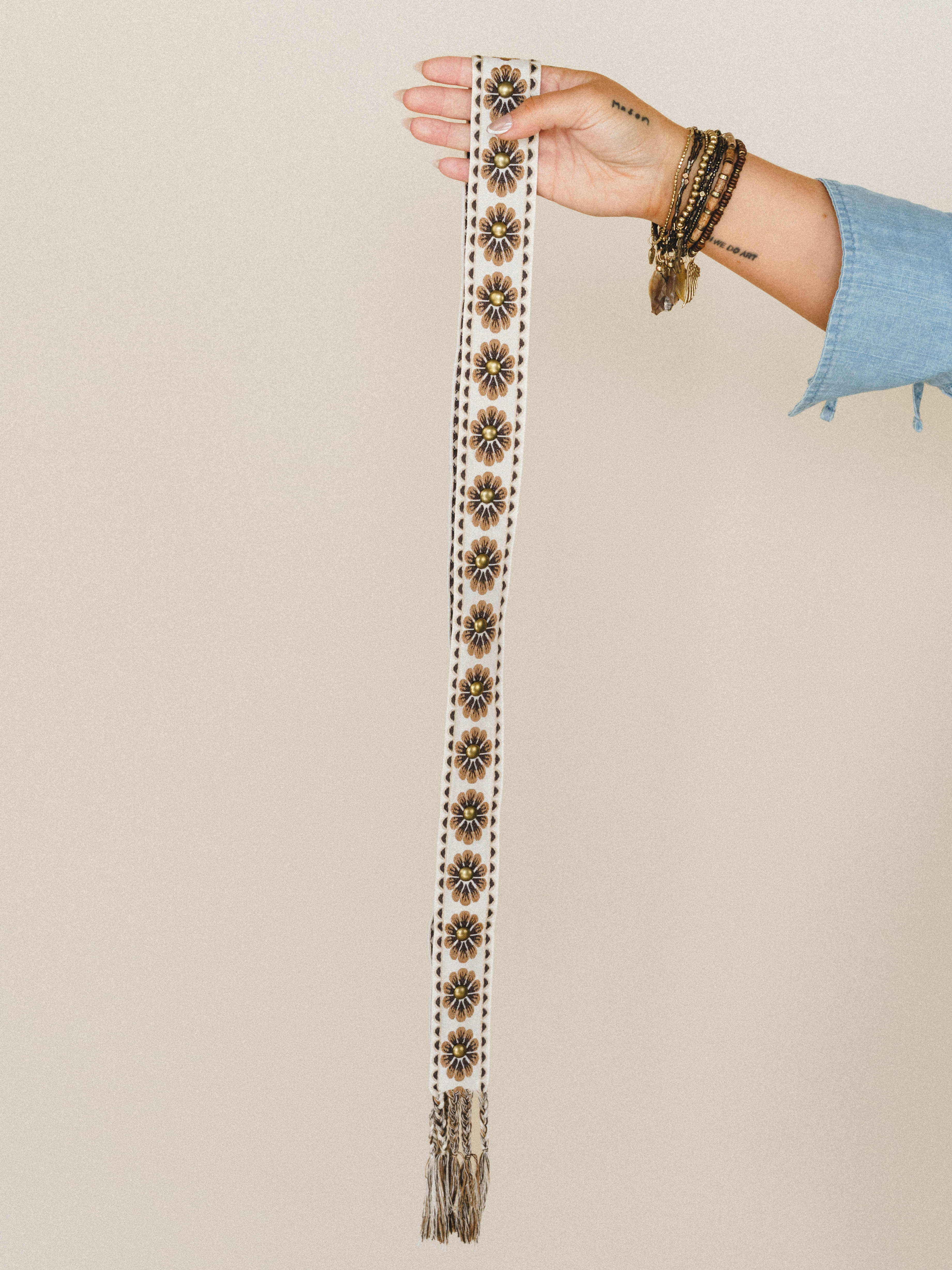 Moon Flower Belt - Choco - Image 2
