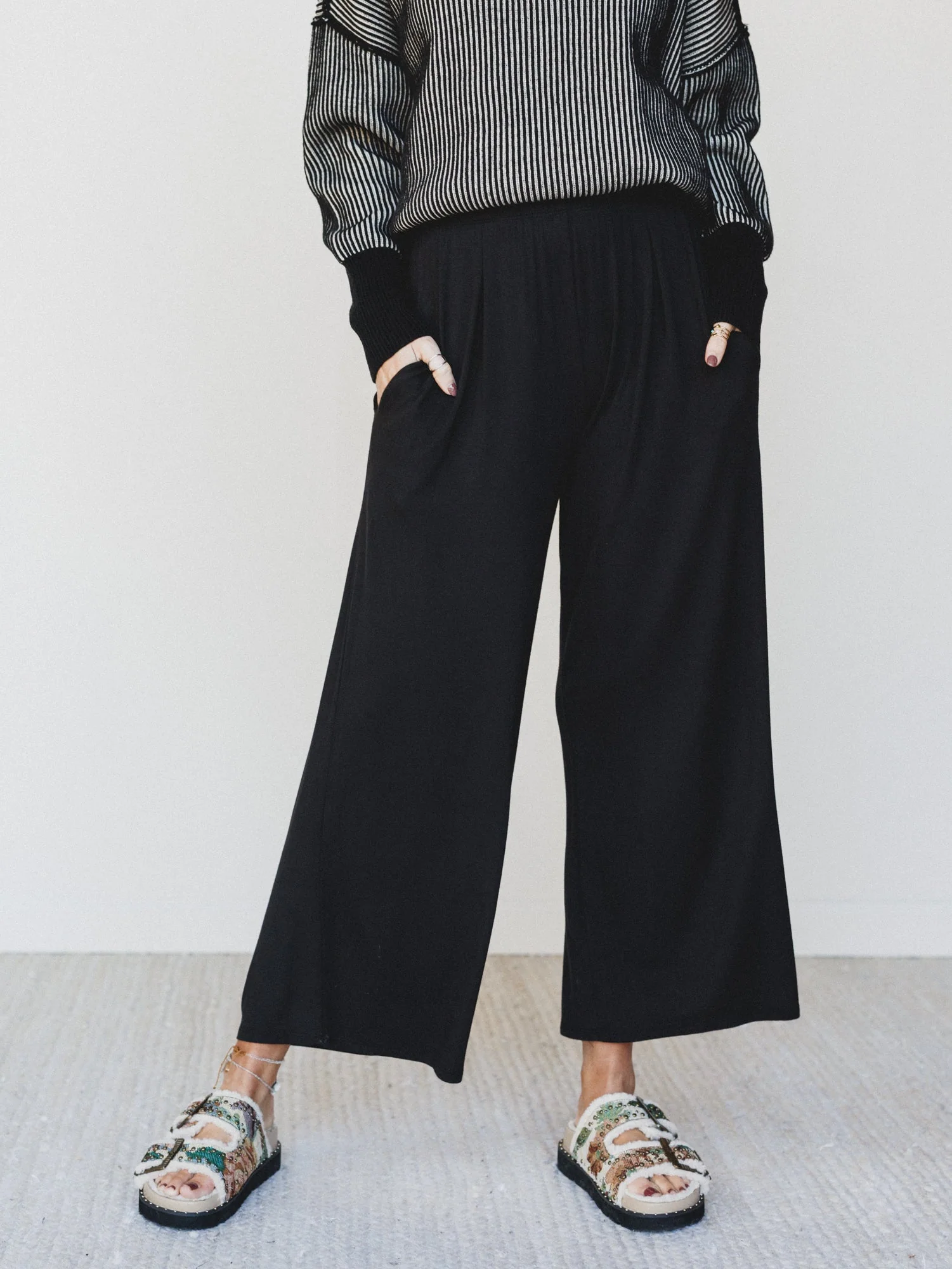 Moonbeam Lounge Pants - Black