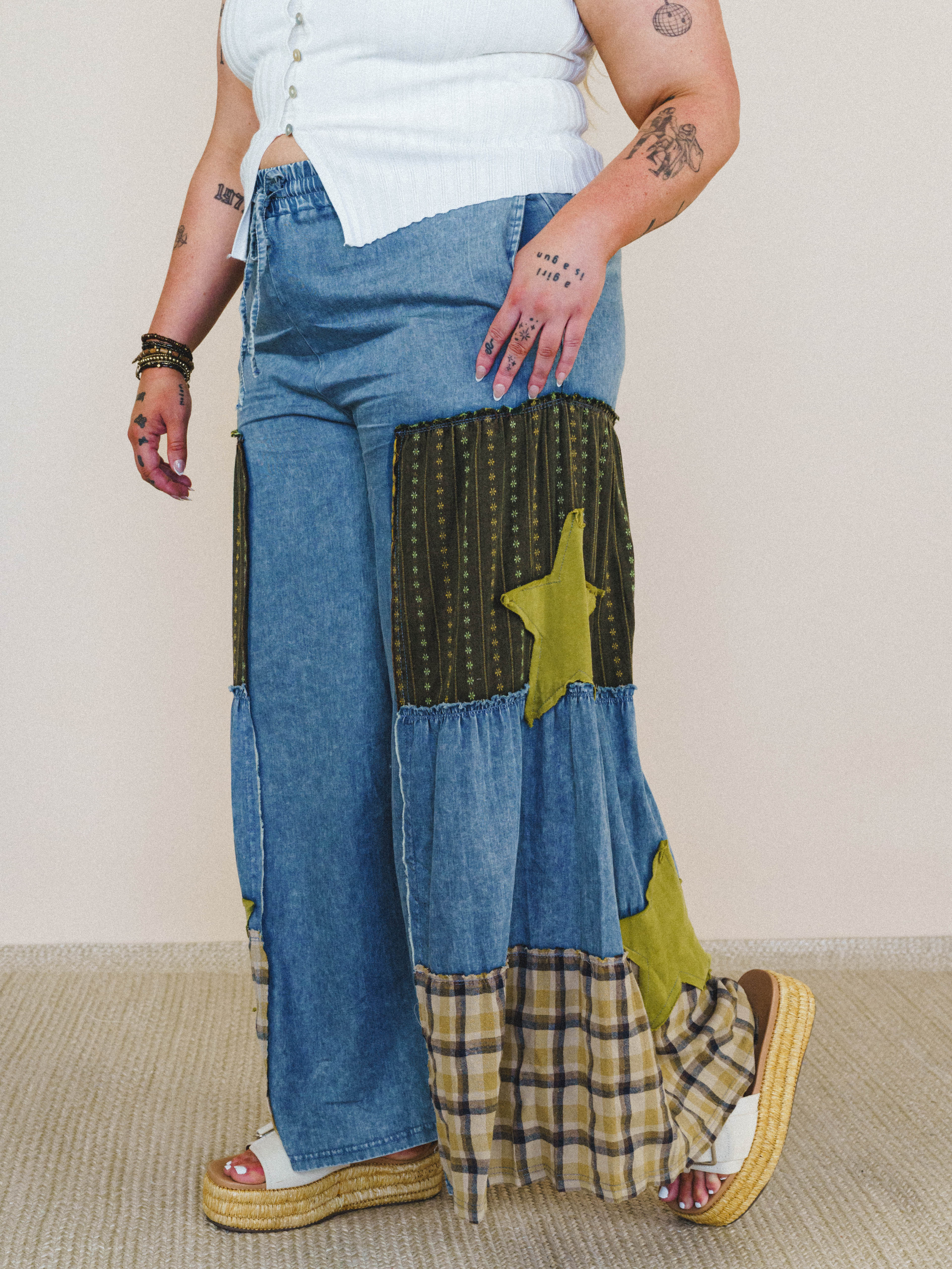 Morning Drift Pants - Olive - Image 2
