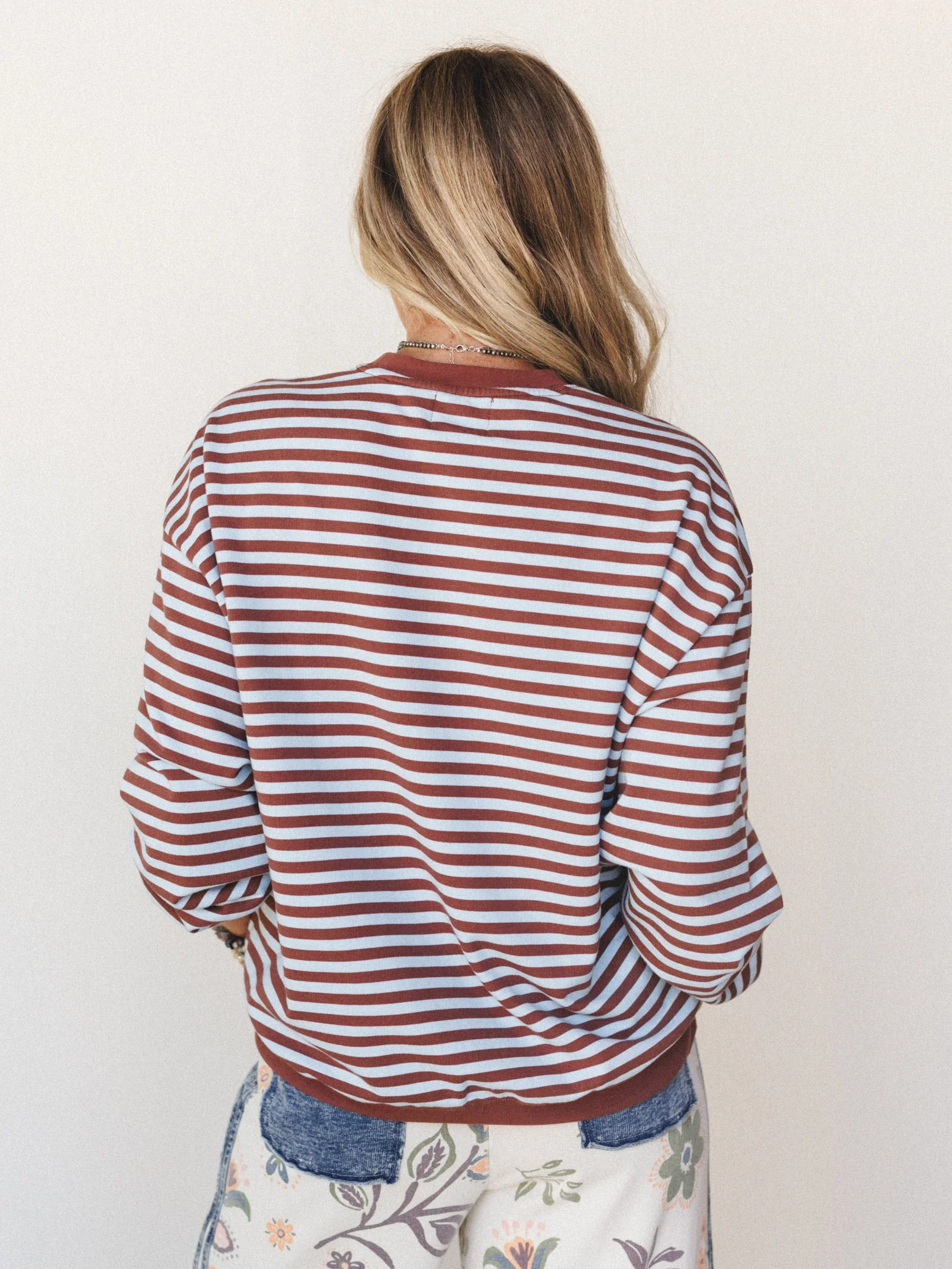 Now and Forever Pullover - Brown - Image 5