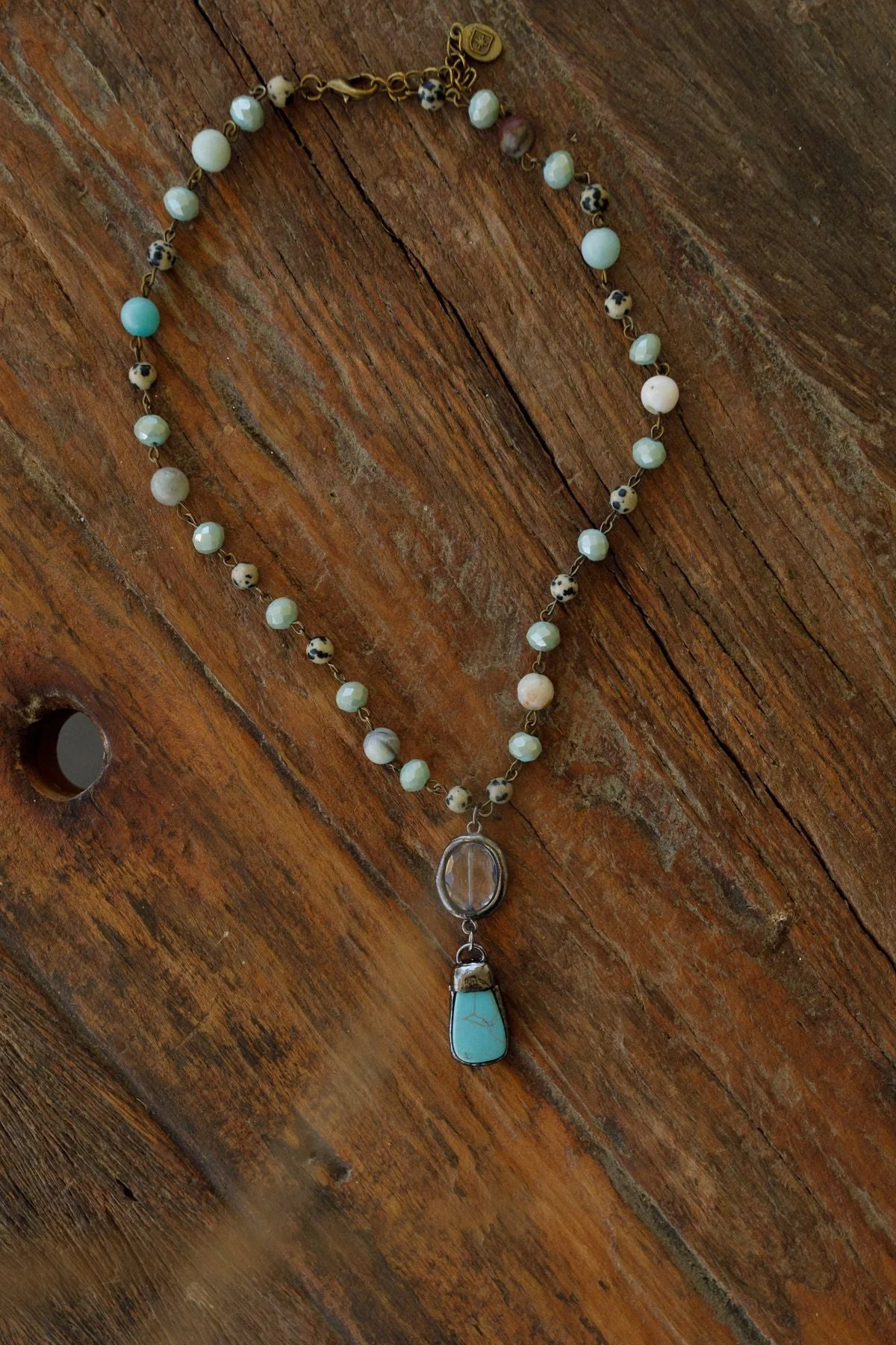 Ocean Glow Necklace - Blue - Image 2