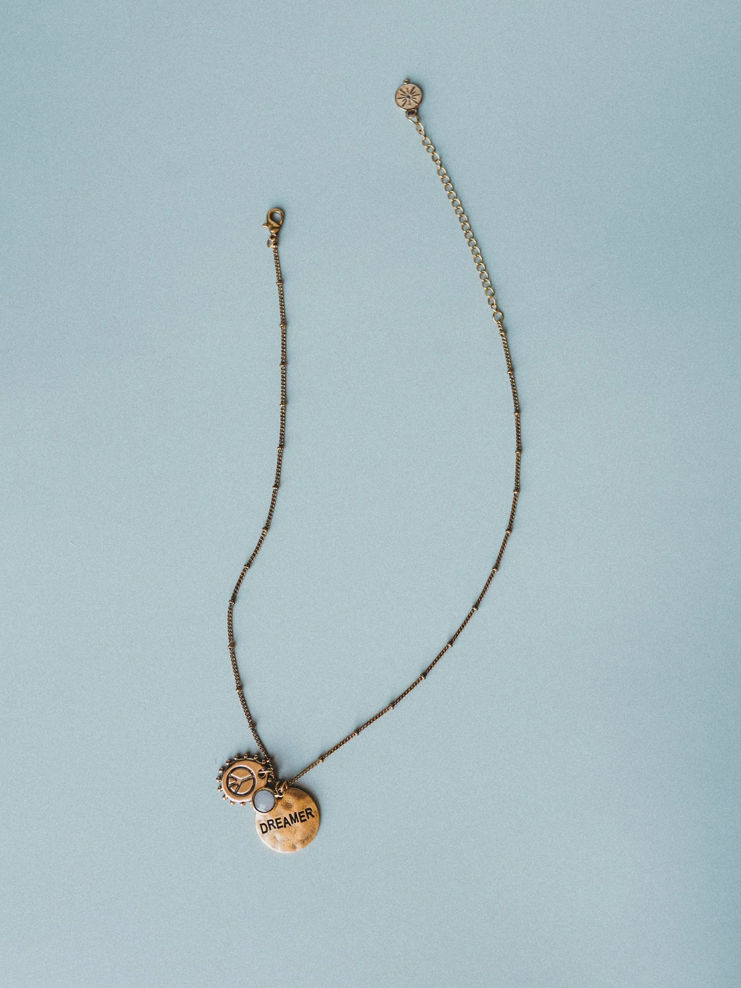 October Dreamer Birthstone Necklace - Opal - Image 4