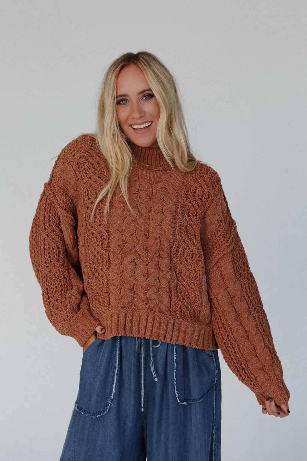 Orchard Charm Sweater - Camel - Image 2