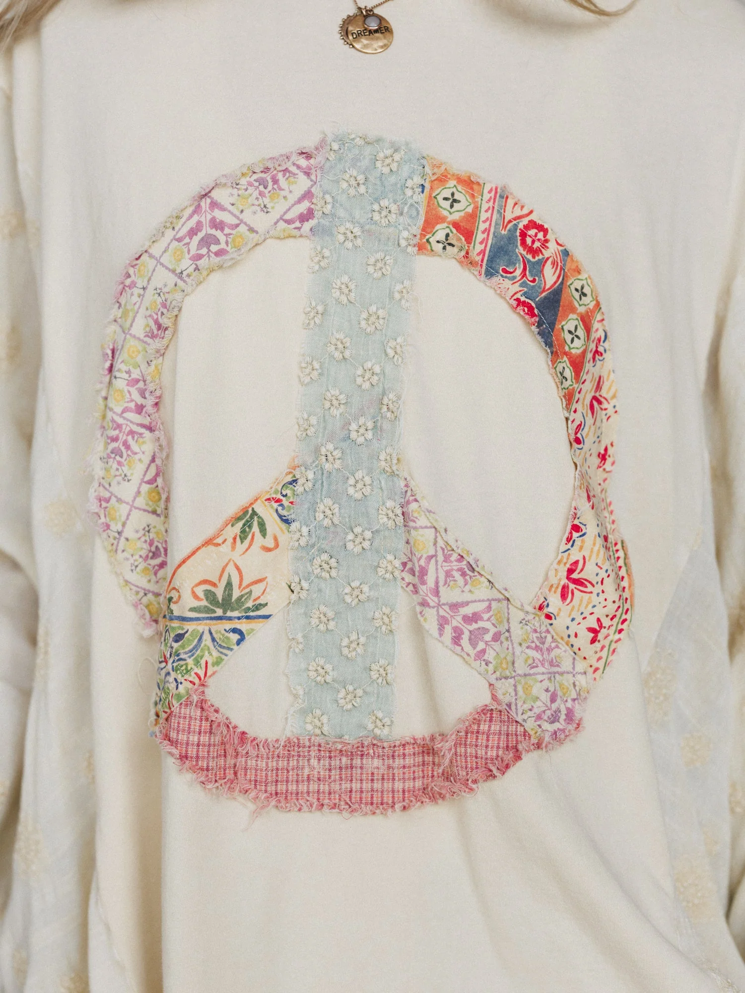 Peace is in the Air Top - Butter - Image 3