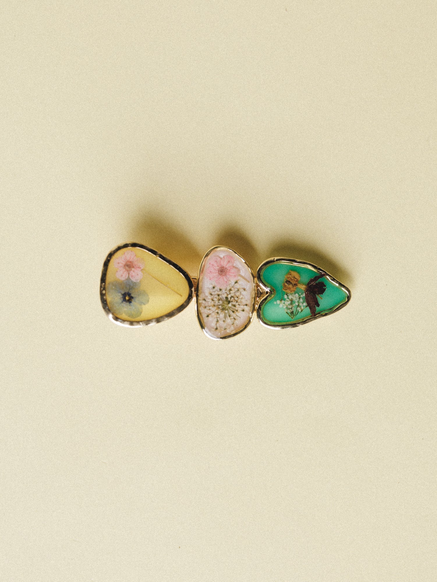 Petals Of Past Hair Clip - Multi - Image 6