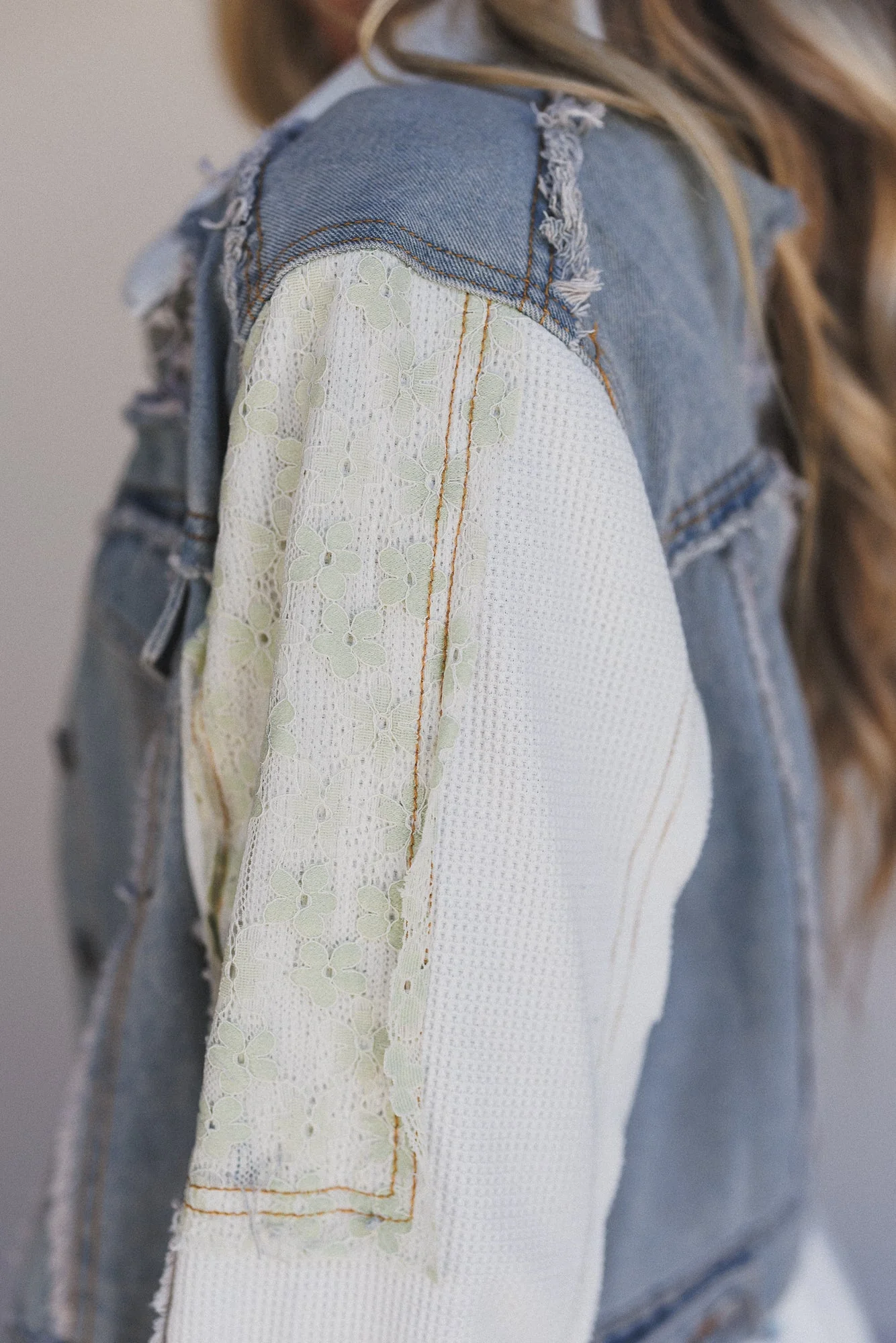 Pure Vibe Denim Jacket - Denim Multi - Image 3