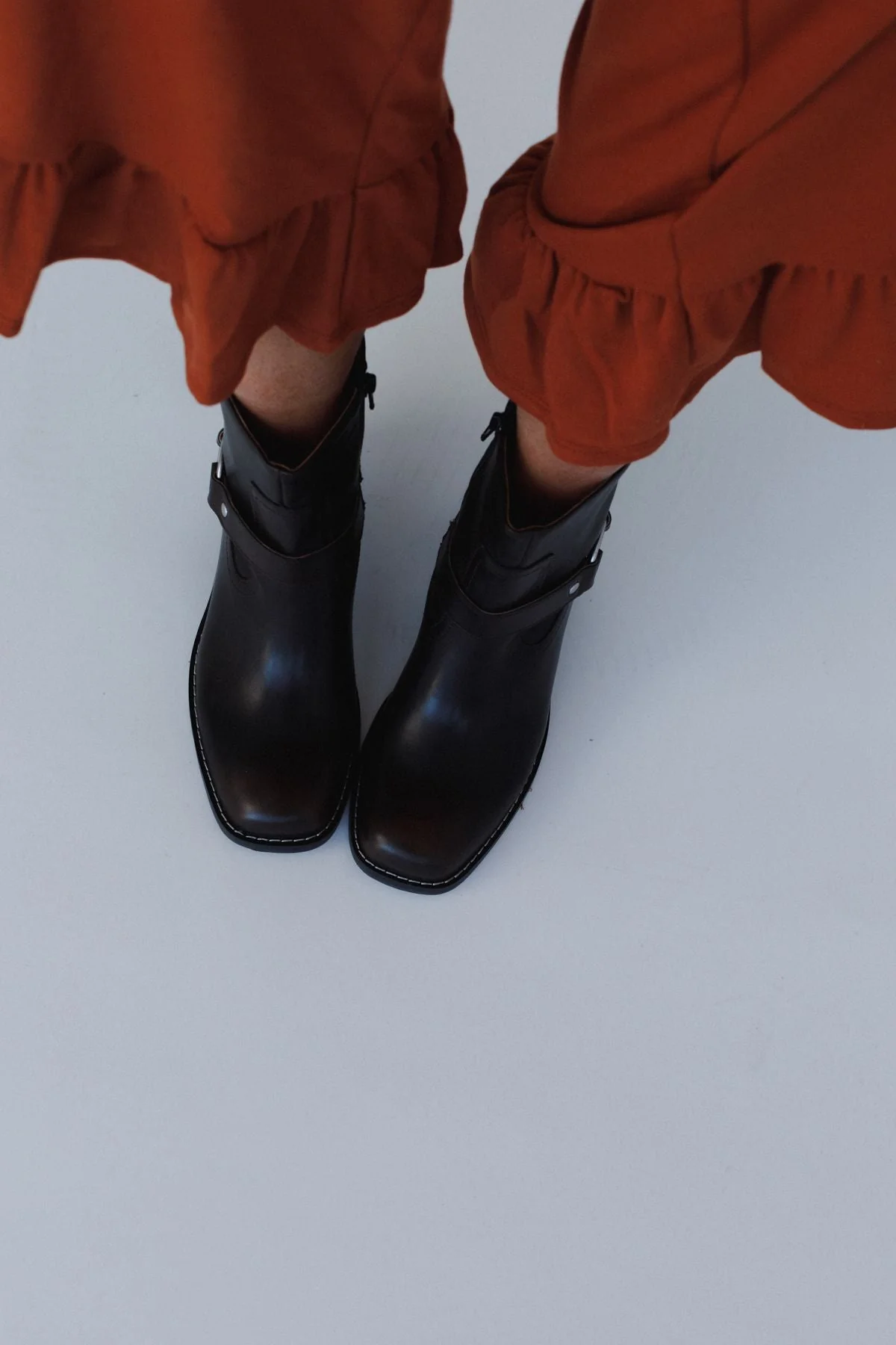 Rebel Stride Boots - Coffee - Image 4