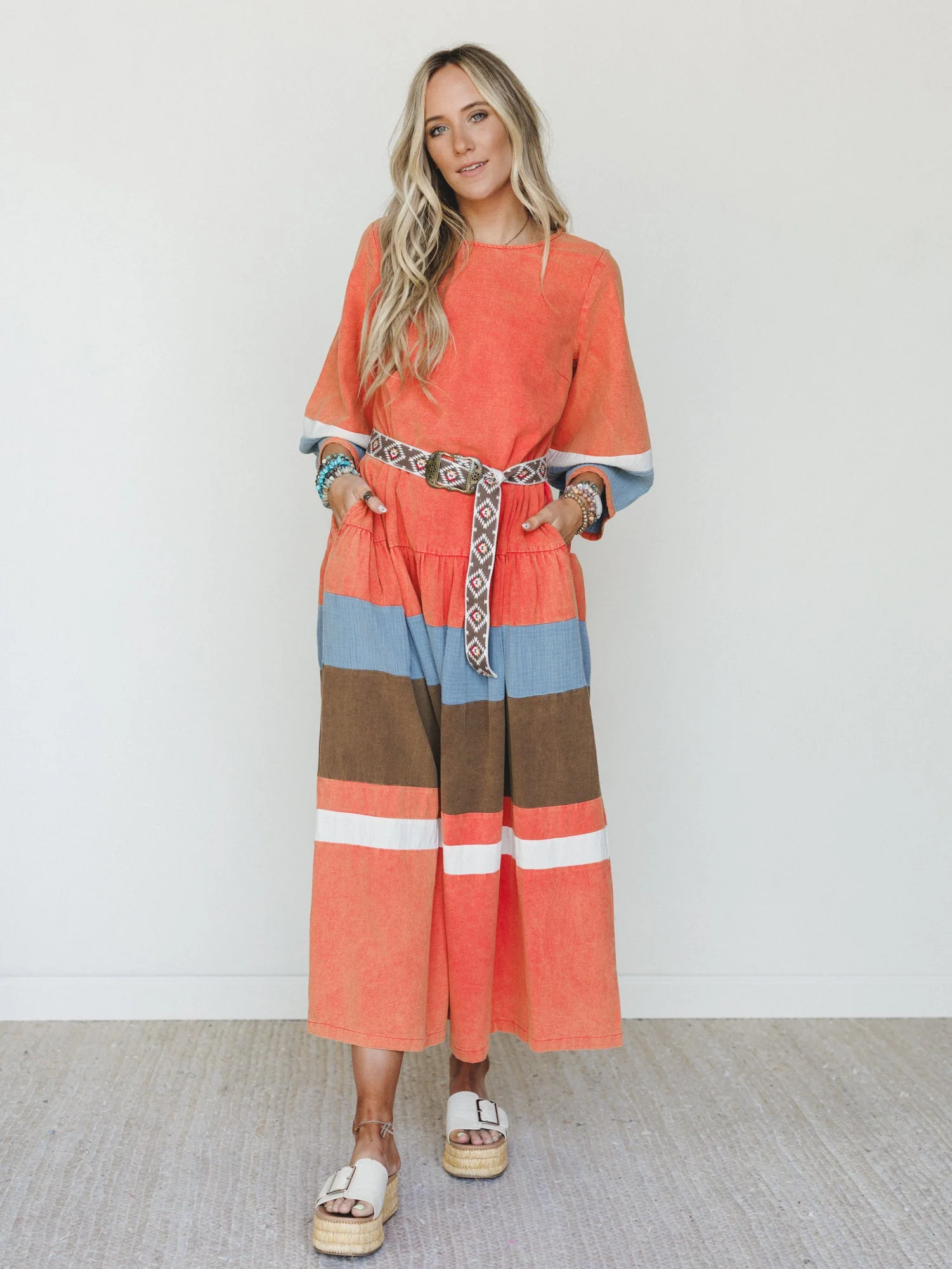 Savanna Maxi Dress - Rust - Image 5