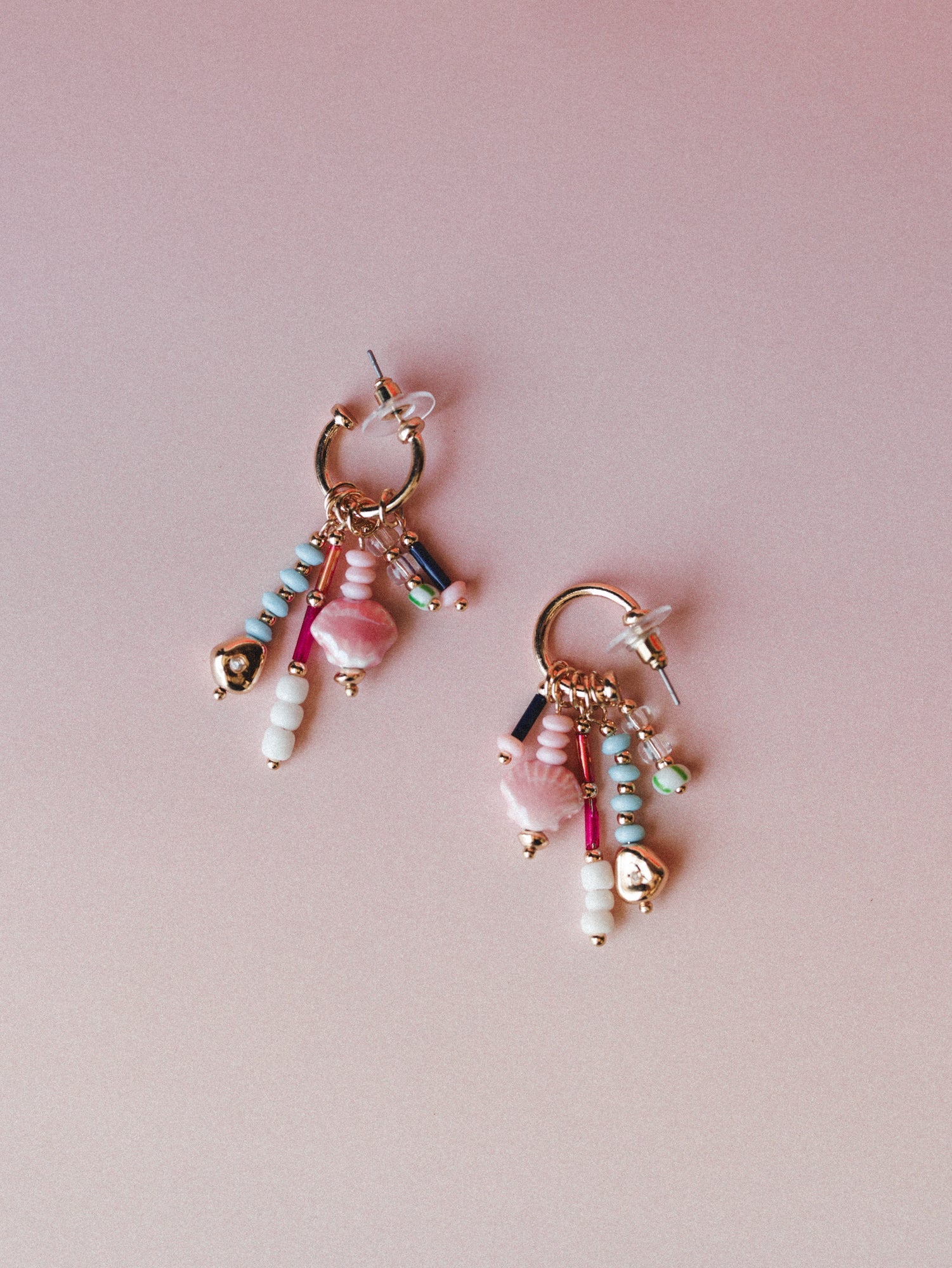 Sea Dreams Dangle Earrings - Multi - Image 3