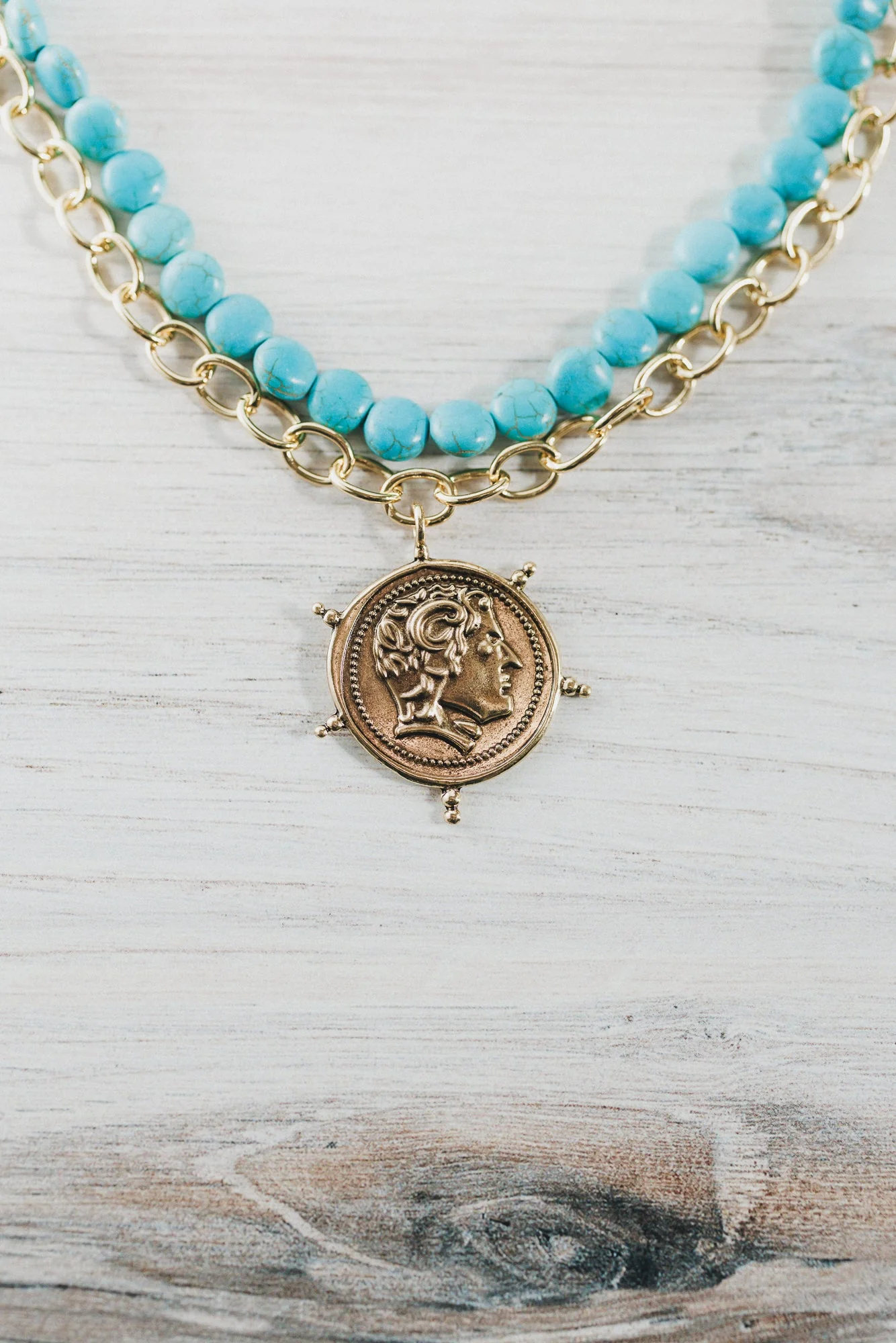 Seafarer Treasure Necklace - Blue Multi - Image 3