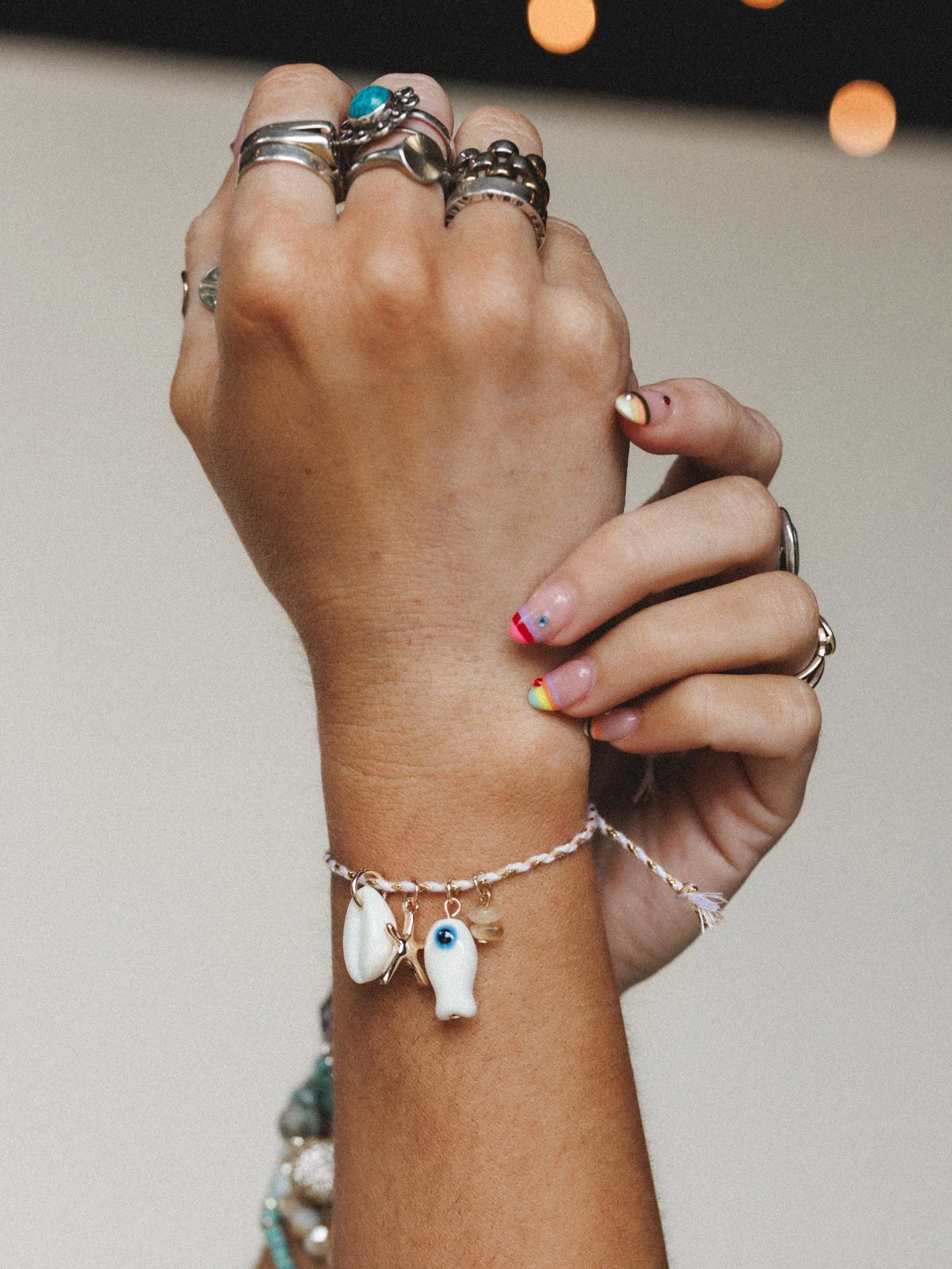 Seaside Trove Bracelet - Soft Gold - Image 2