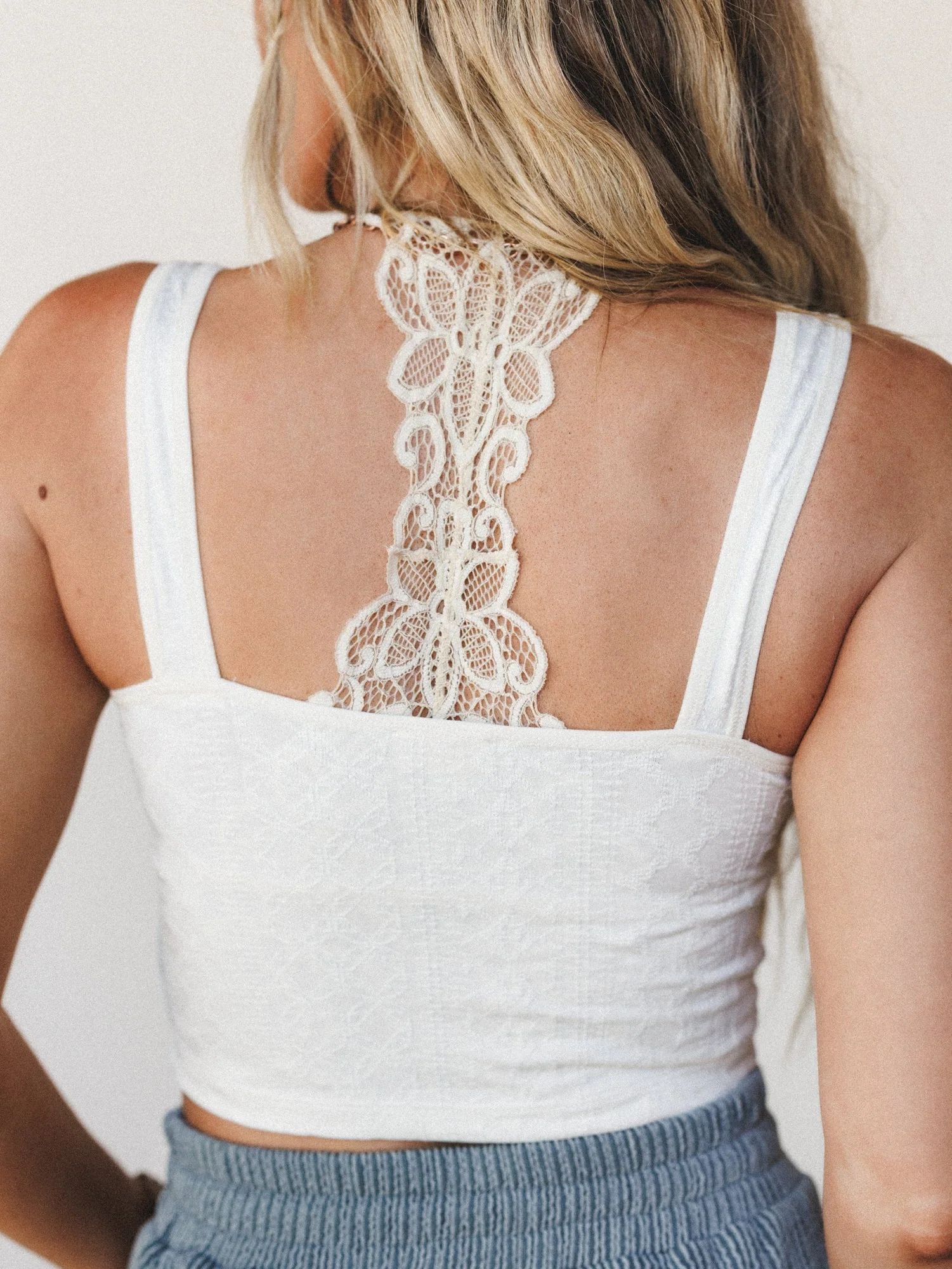 Simple is Sweet Bralette - Cream - Image 4