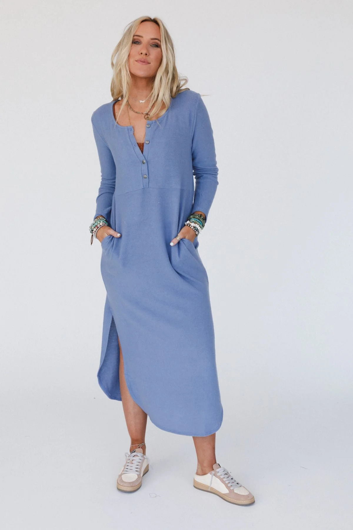 The Nest Simply Comfort Dress - Denim - Image 4