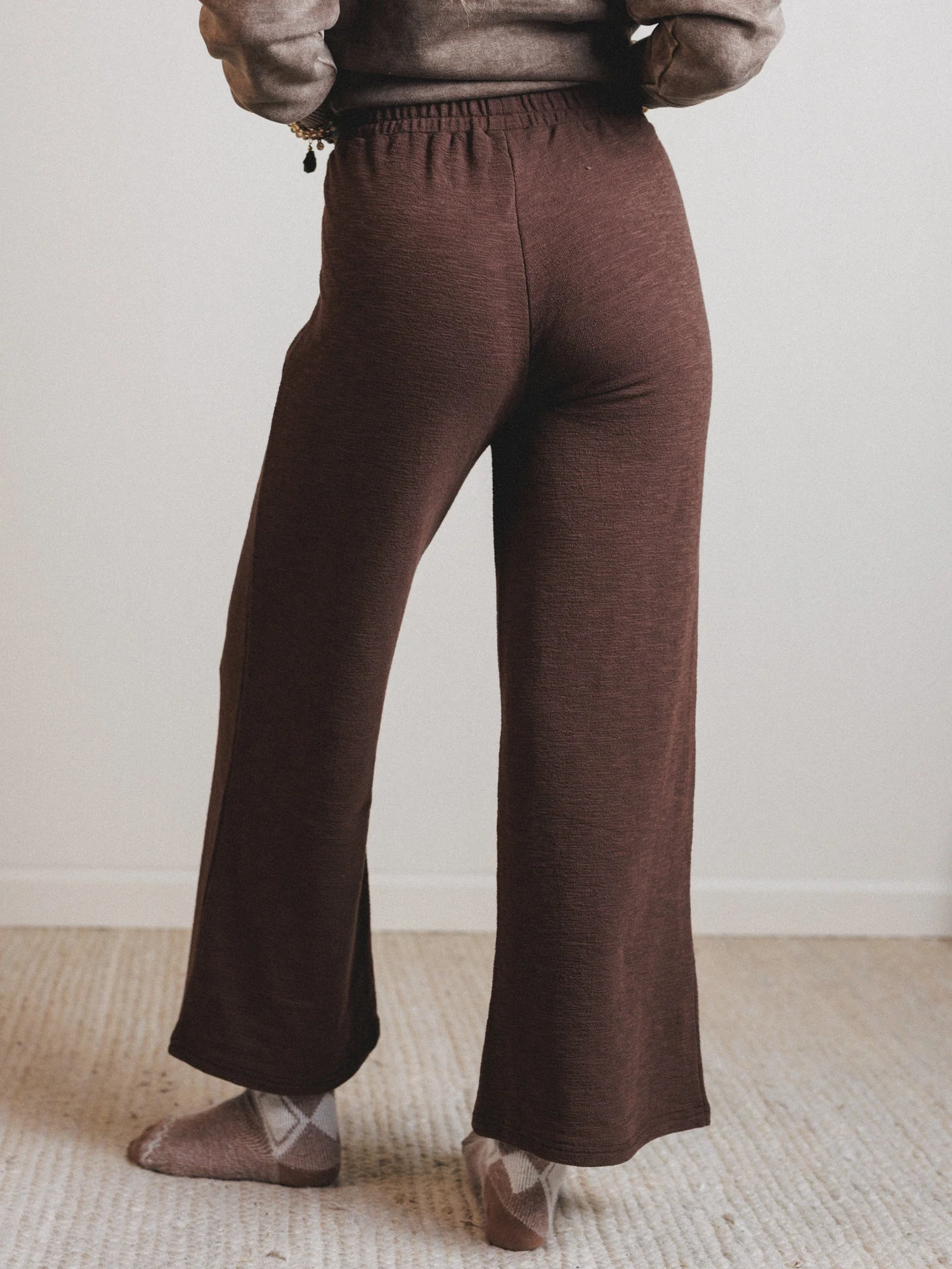 Sky Valley Lounge Pants - Brown - Image 5