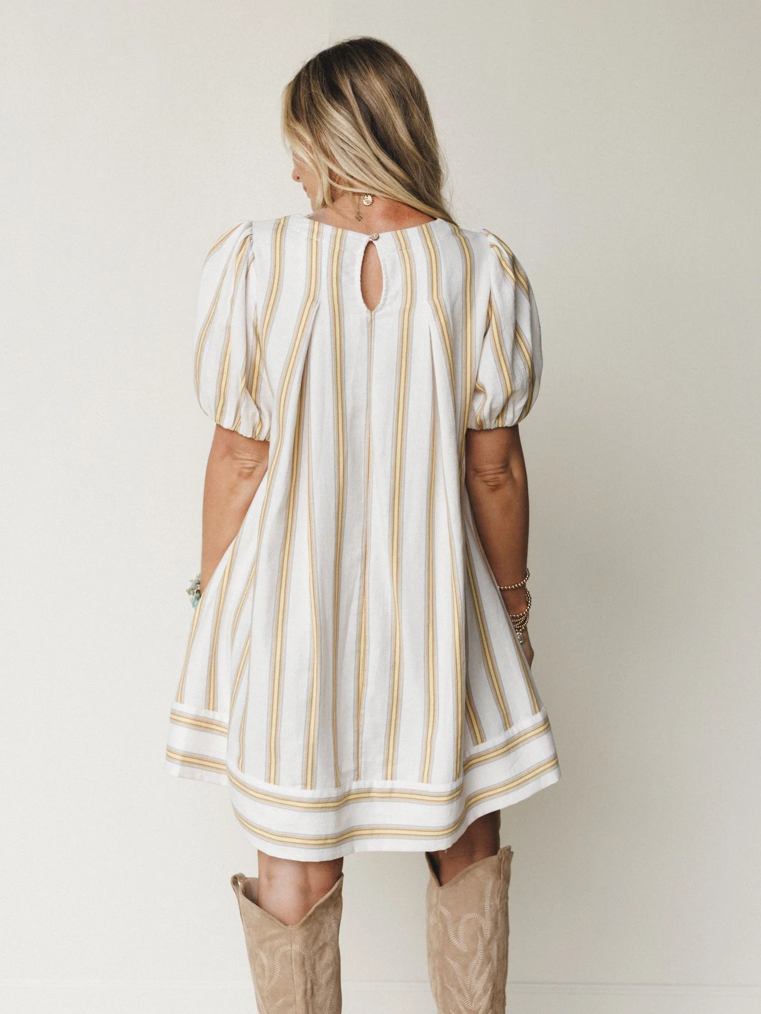 Solar Flare Dress

 - Oatmeal - Image 5