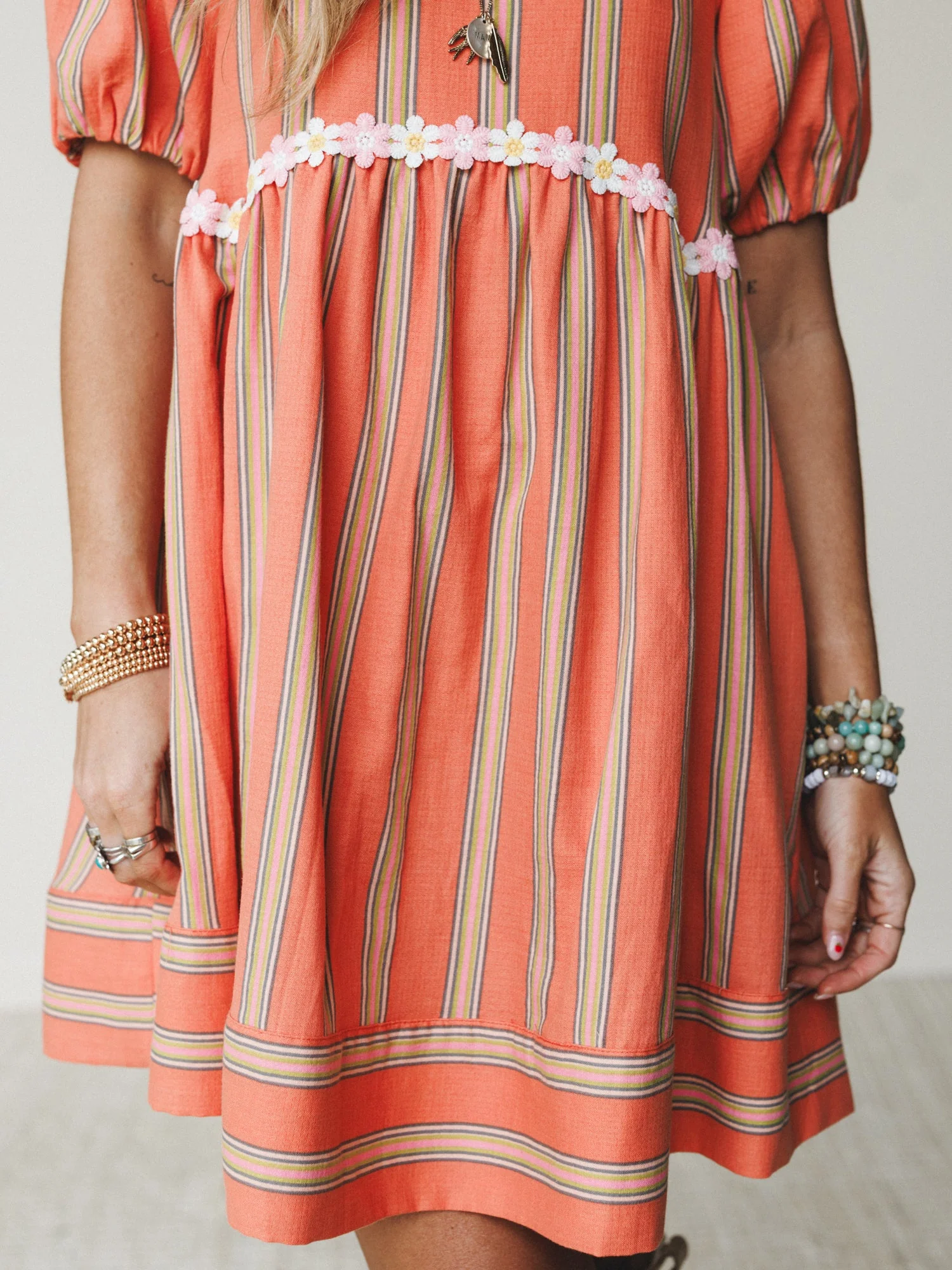 Solar Flare Dress

 - Tangerine - Image 3