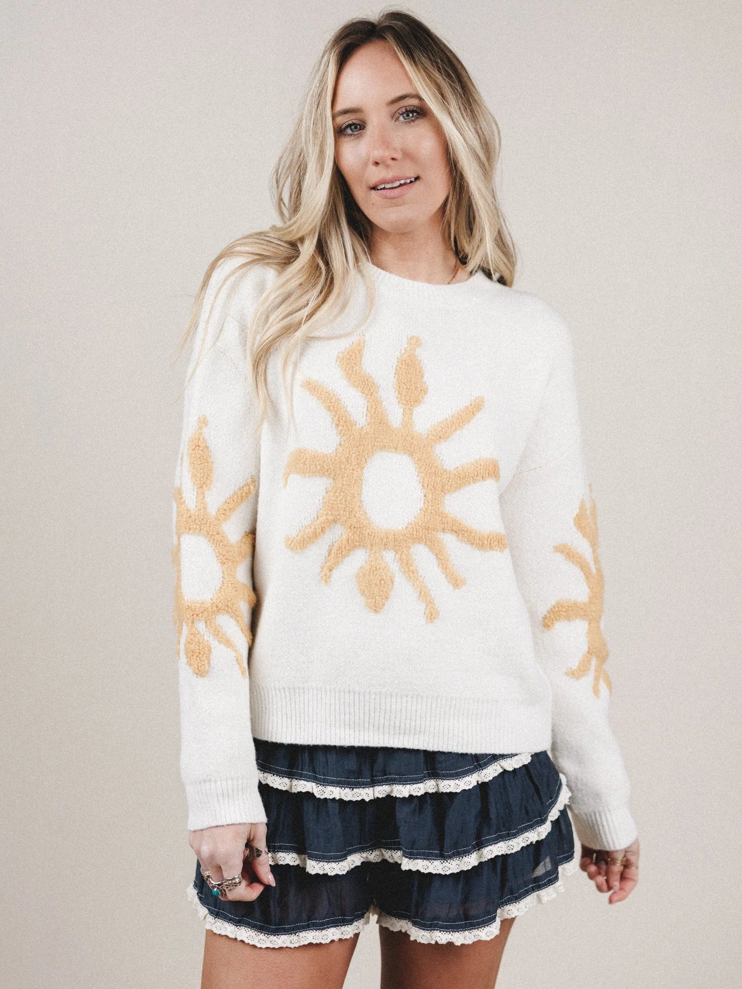 Solar Muse Sweater - Ivory - Image 6