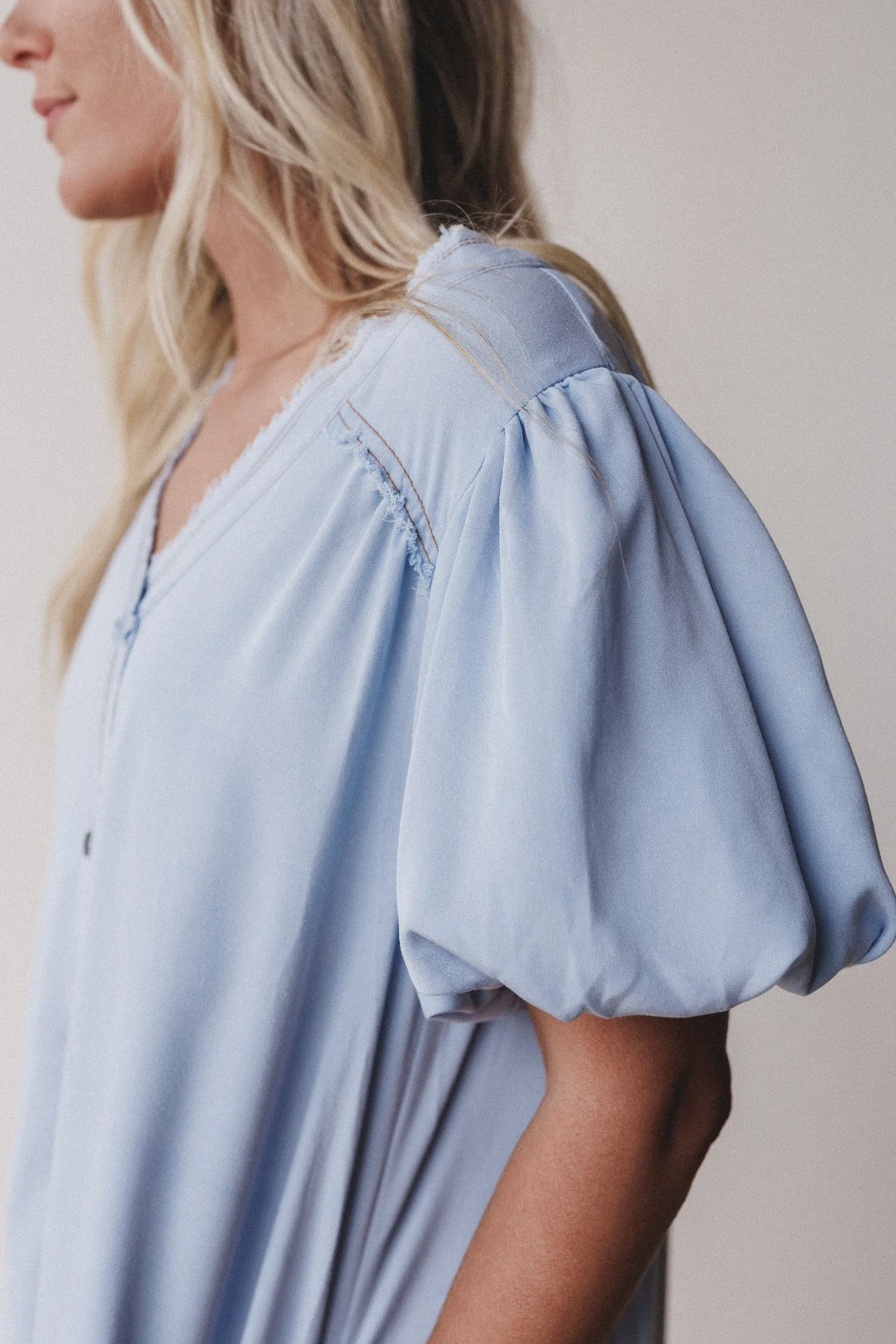 Sonora Sun Button Down Maxi Dress - Blue - Image 3