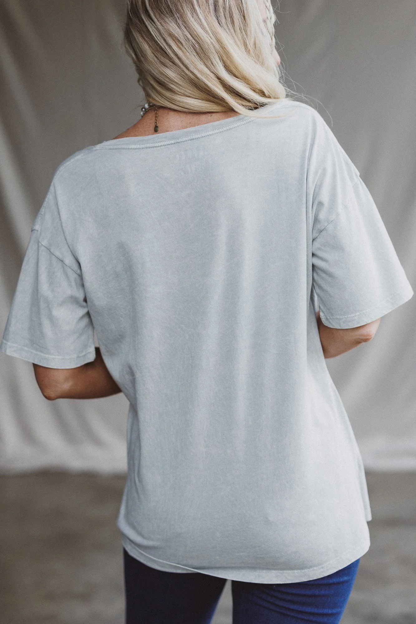 Soul On Fire Graphic Tee - Slate - Image 4