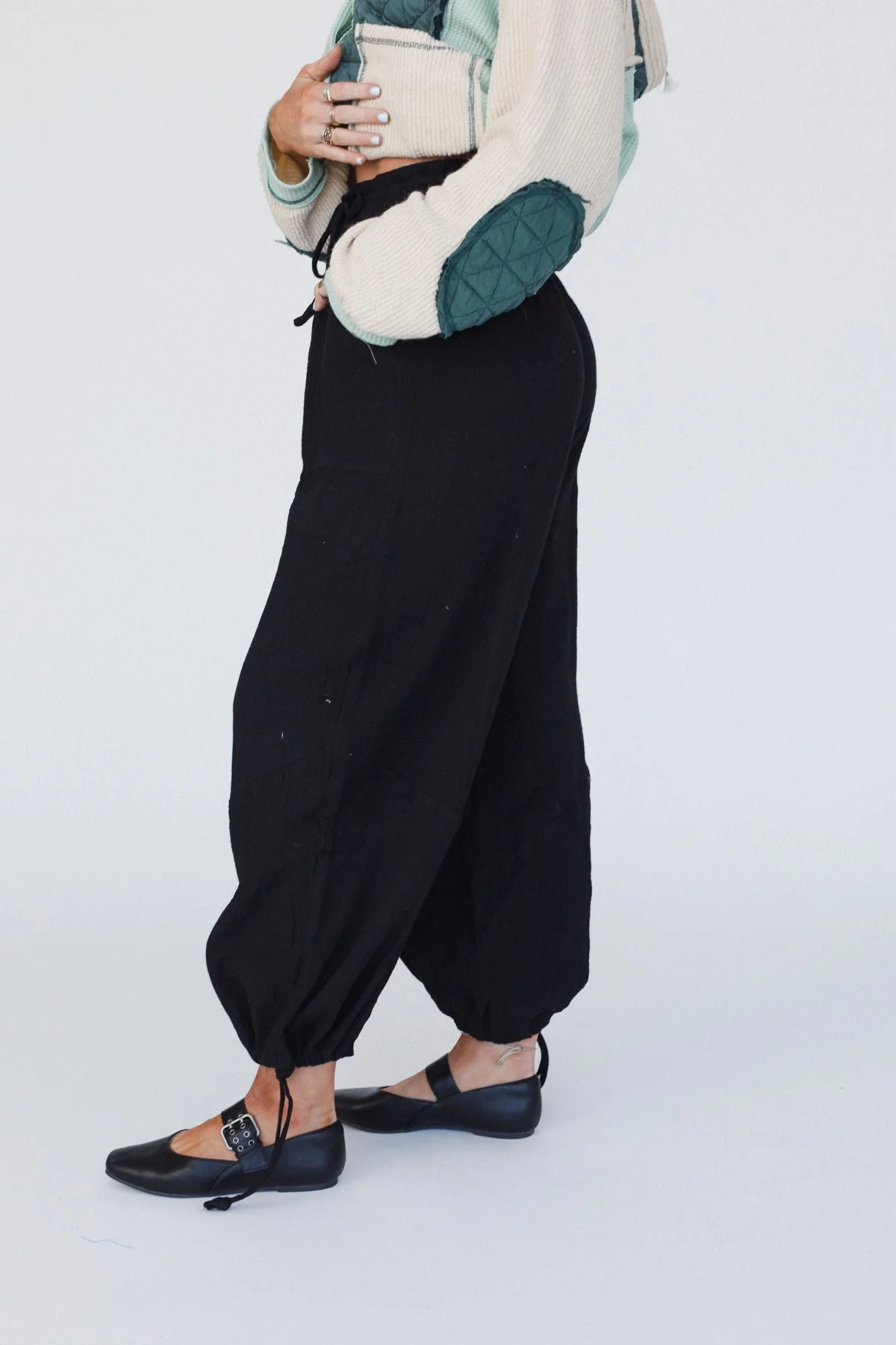 Soul Voyage Harem Pants - Black - Image 5