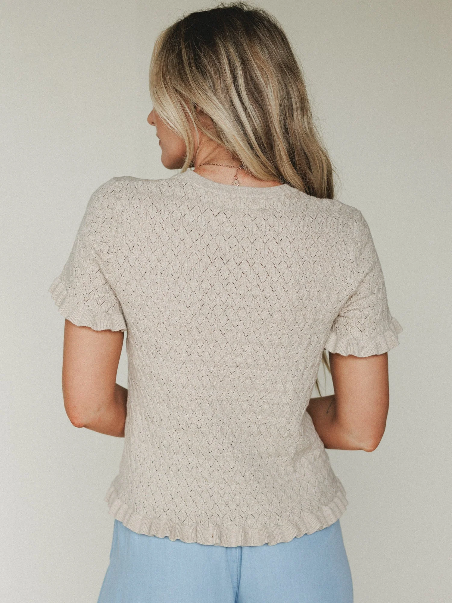 Spring Whisper Top - Camel - Image 4