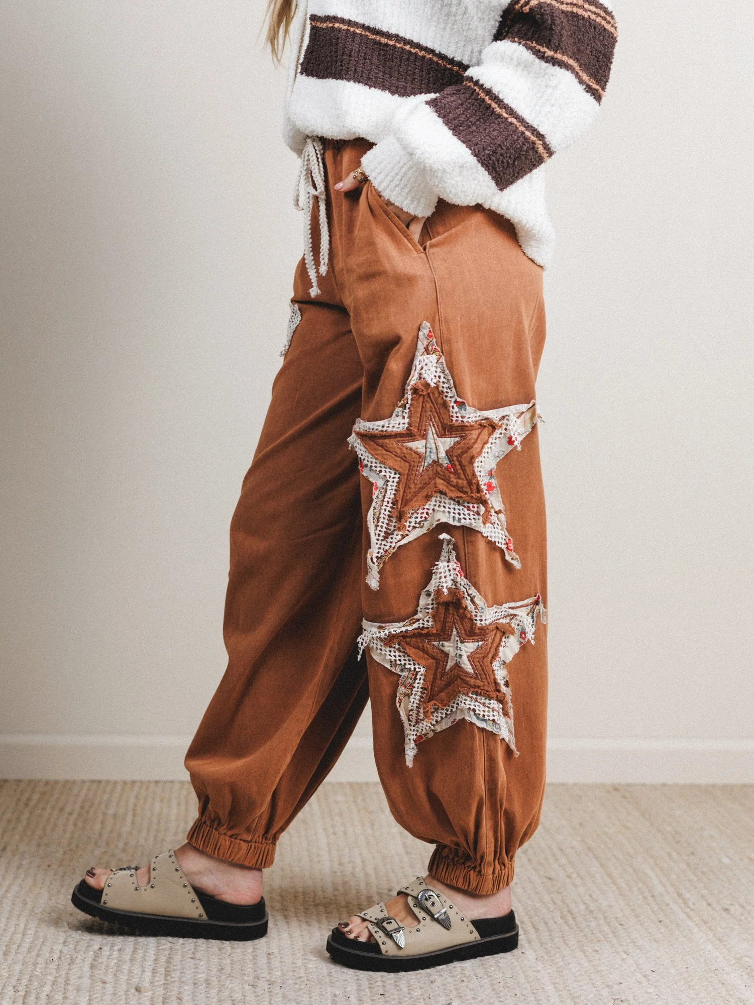 Star Cool Pants - Choco Brick
