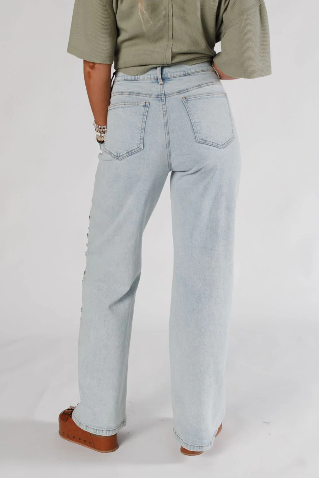 Starlit Range Jeans - Light Wash - Image 4