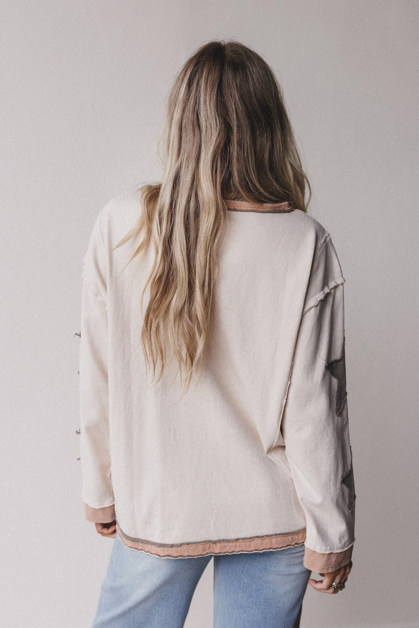 Starry Society Pullover - Oatmeal - Image 5