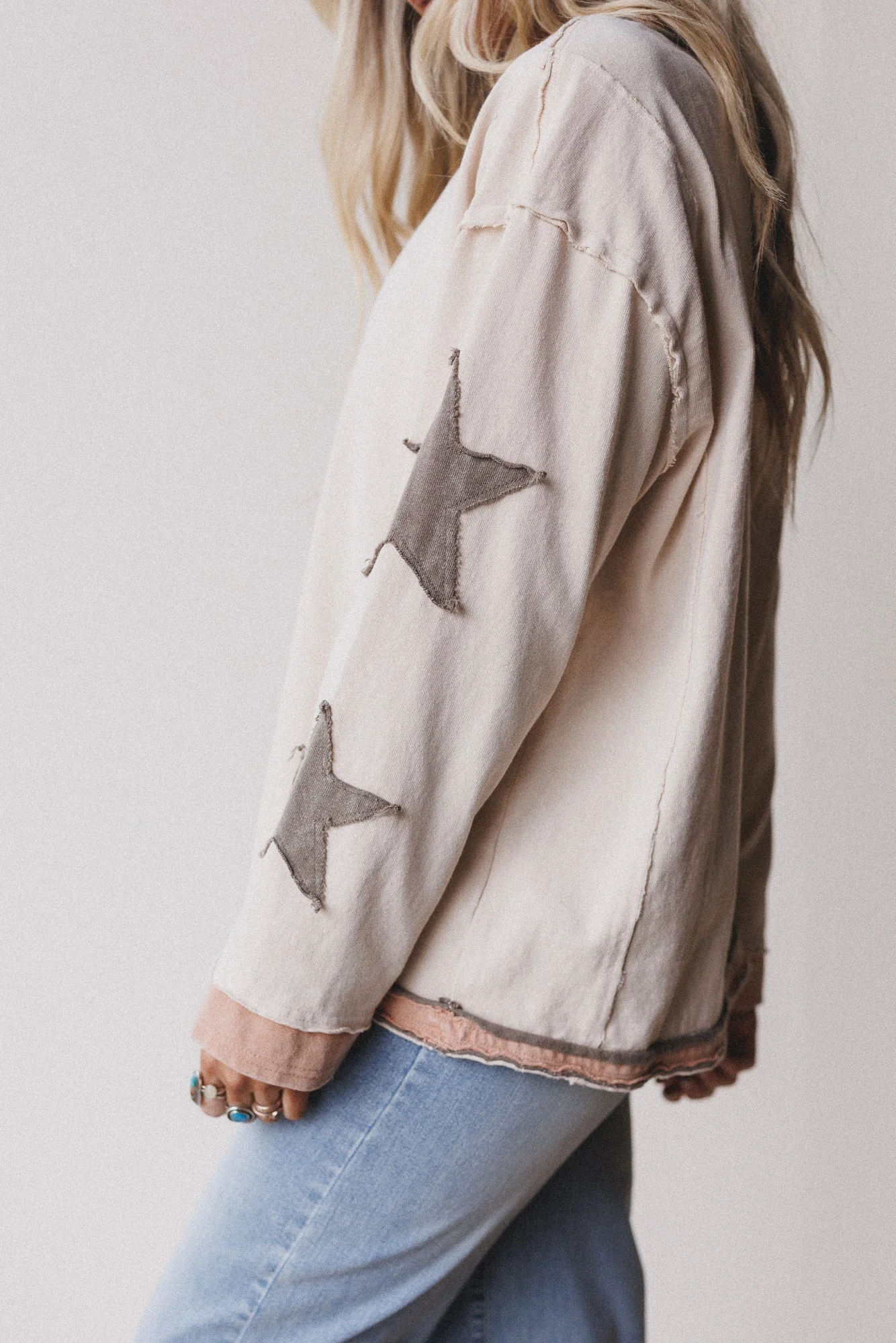 Starry Society Pullover - Oatmeal