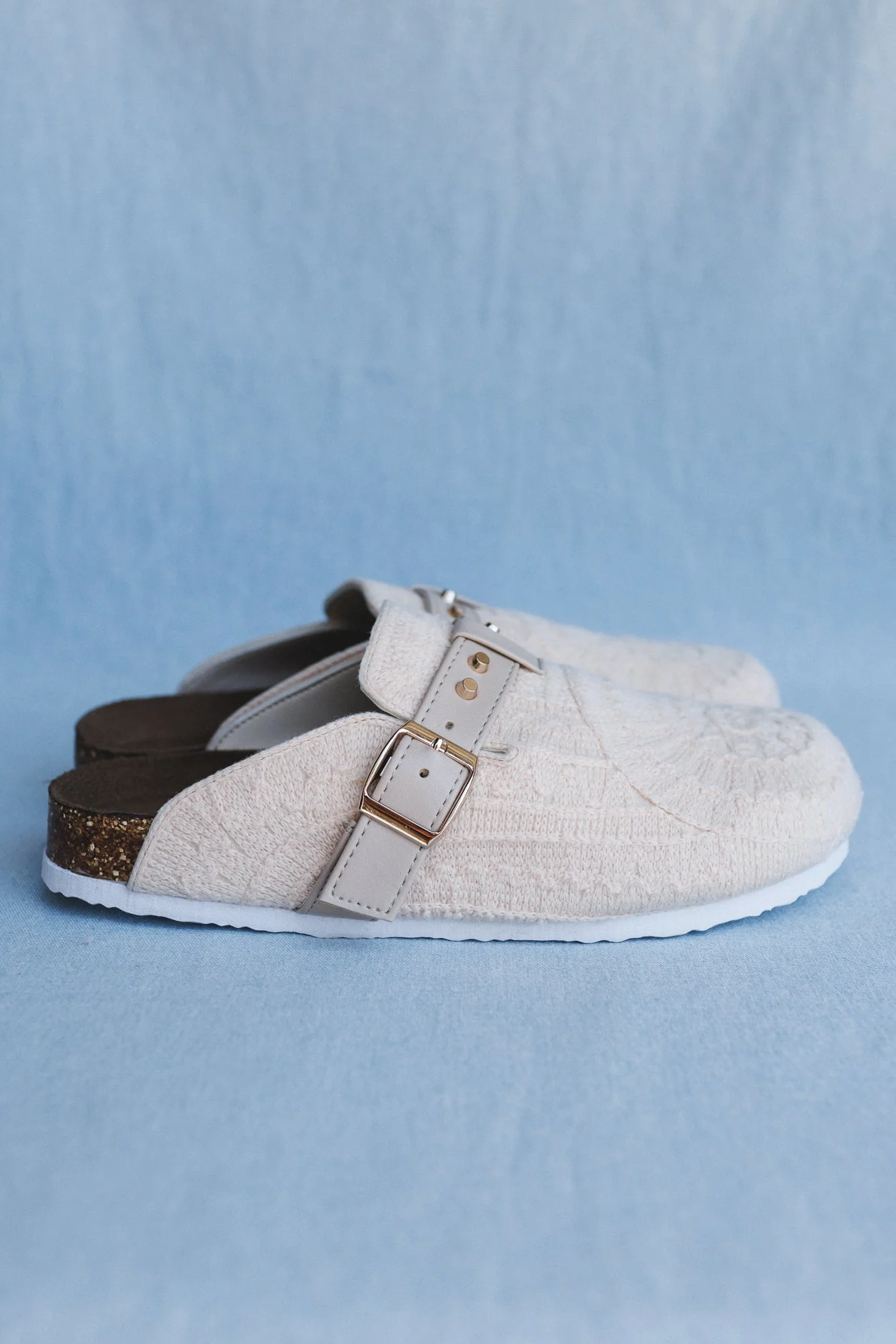 Stepping Easy Crochet Mules - Cream - Image 5