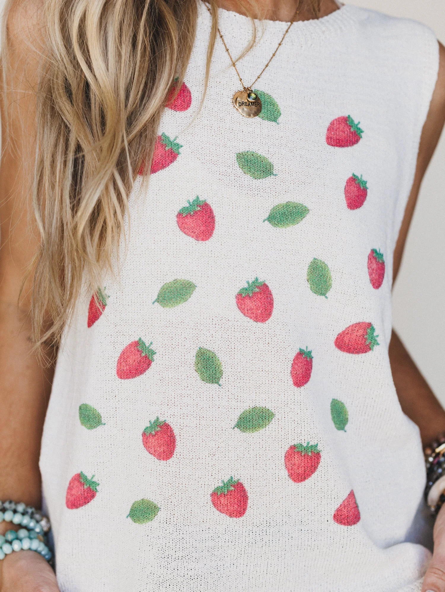 Strawberry Festival Tank - Natural - Image 3