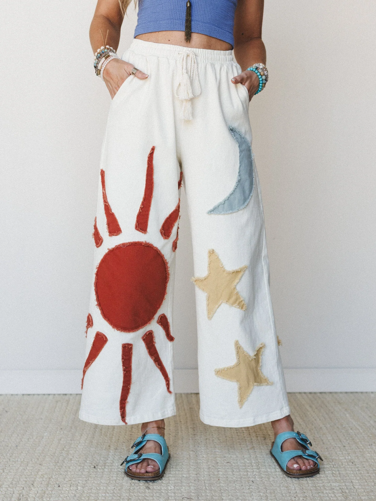 Sun of Stars Pants - Ivory - Image 2