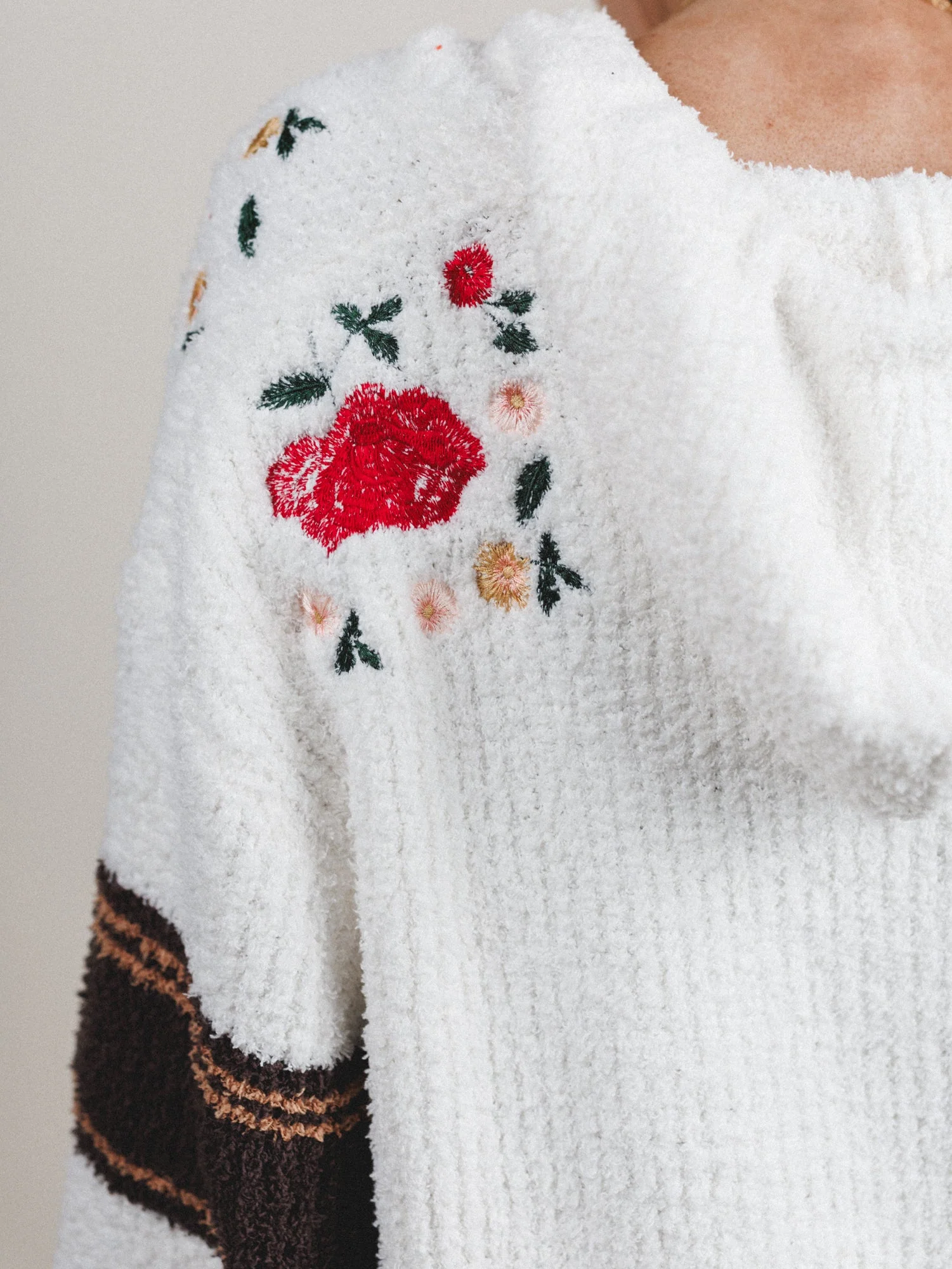 Sunset Swell Sweater - Ivory - Image 4