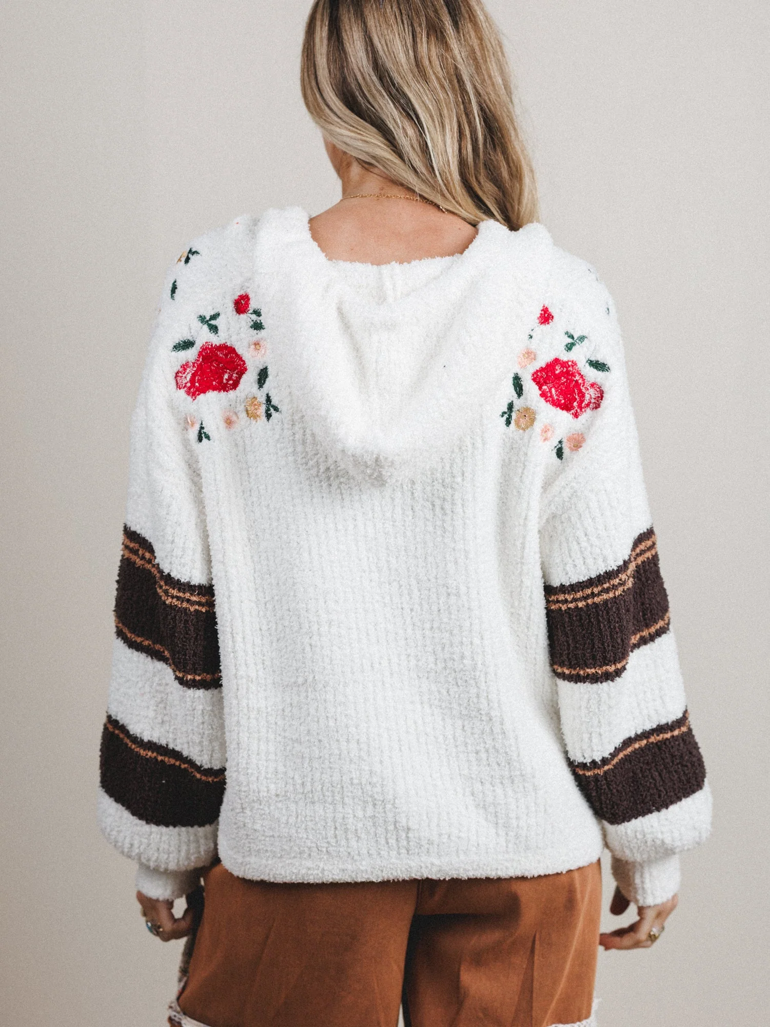 Sunset Swell Sweater - Ivory - Image 5
