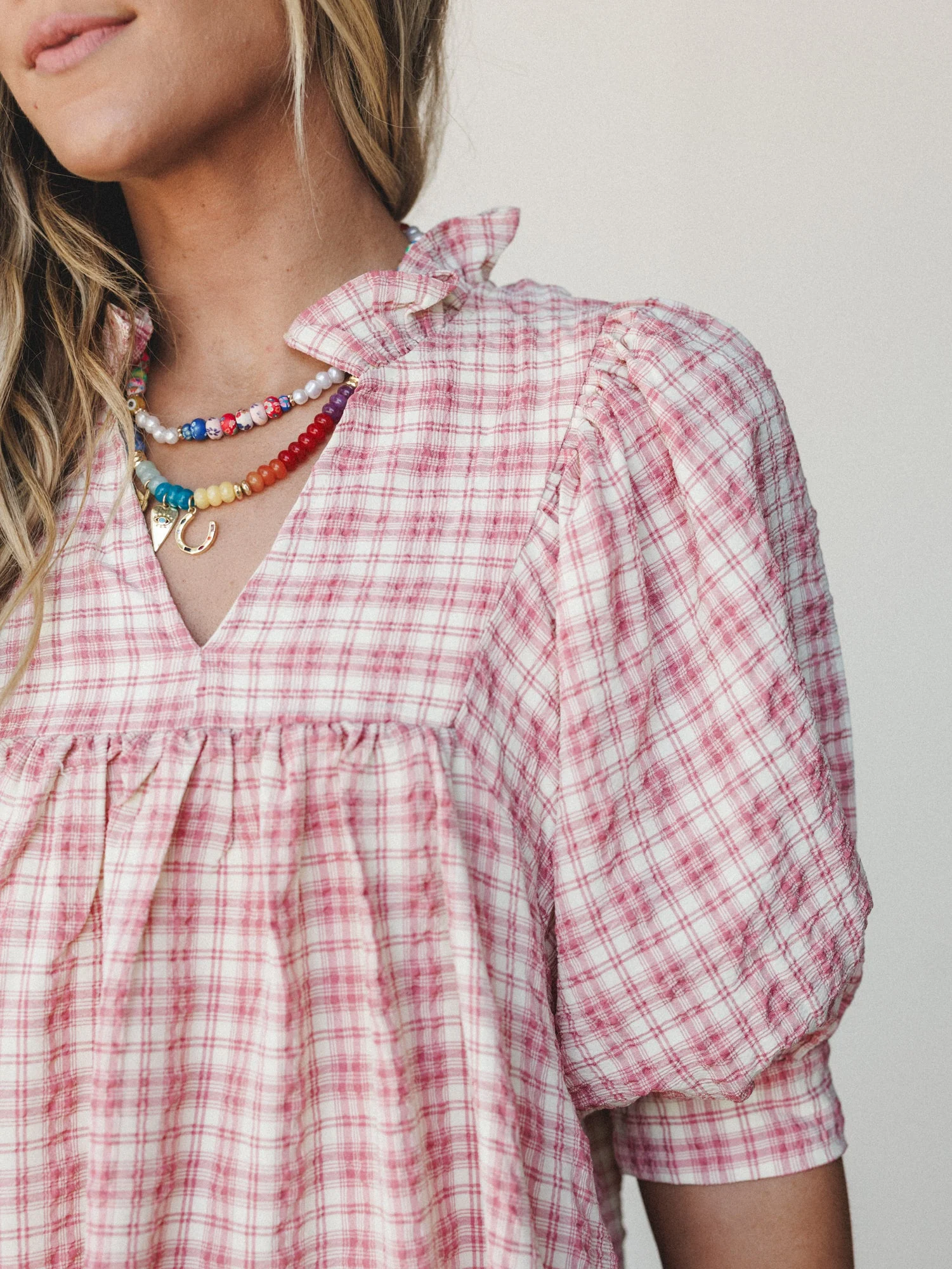 Sunset Willow Dress - Pink - Image 3