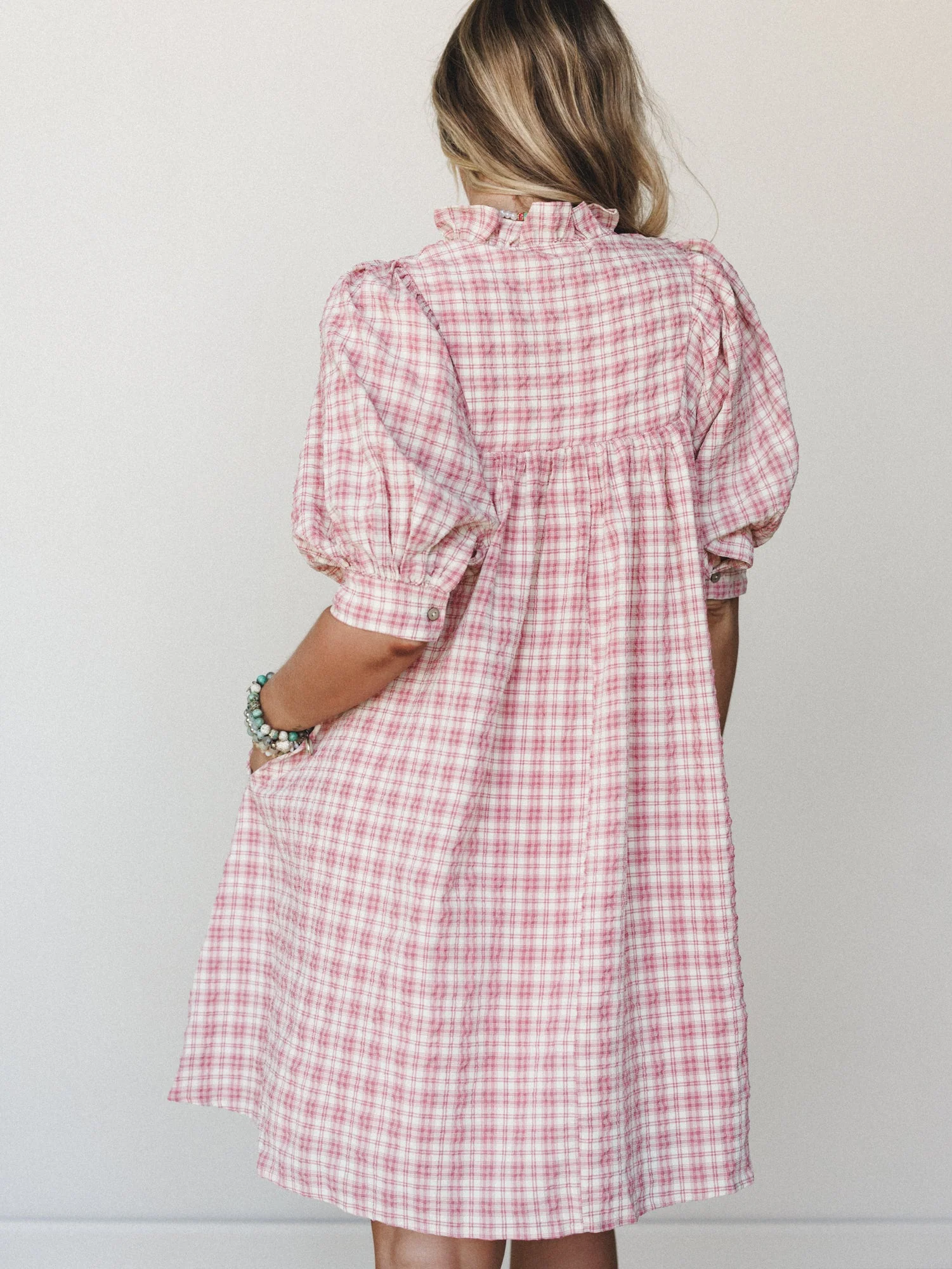 Sunset Willow Dress - Pink - Image 5
