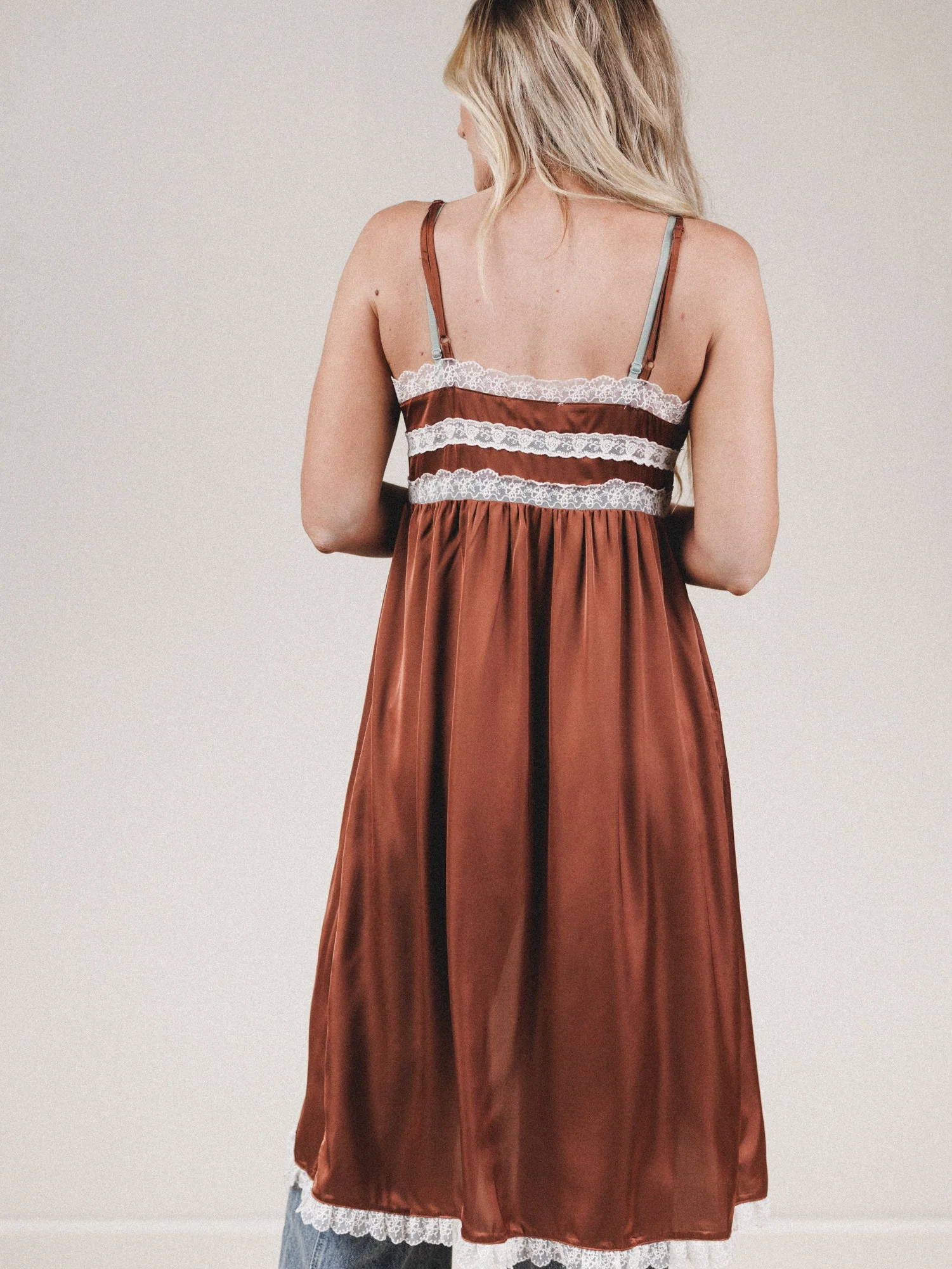 Sweet Nightingale Top - Chestnut - Image 4