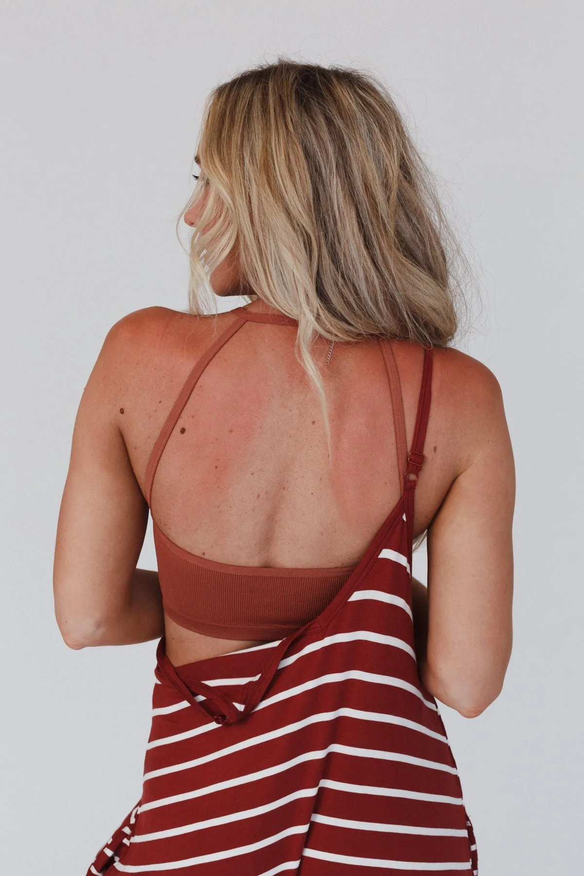 Sweet + Seamless Bralette - Rust - Image 5
