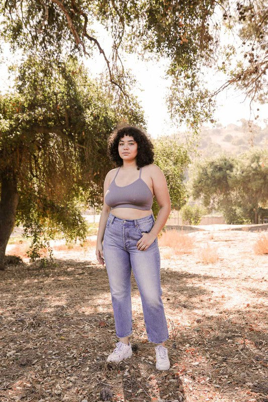 Tattoo Bralette - Gray - Image 5