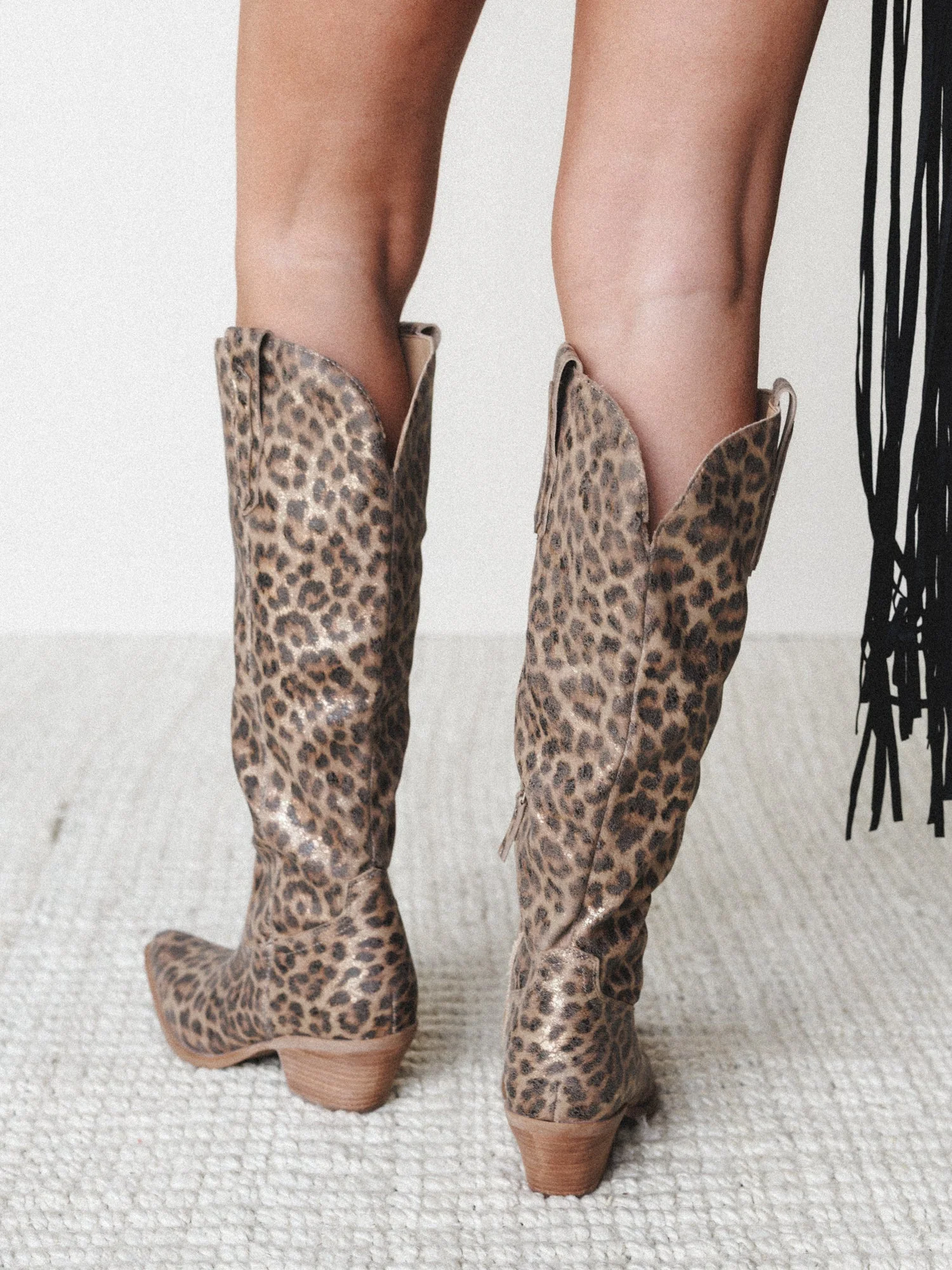 Tess Western Boots - Leopard - Image 4
