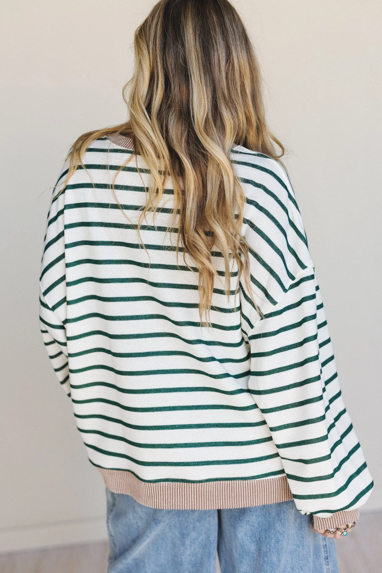 The Nest Coastal Dreaming Top - Green Acorn - Image 7