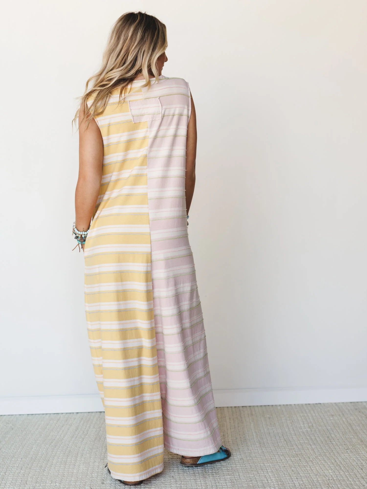 The Nest Cruise Lines Jumpsuit - Mustard Pink - Image 6