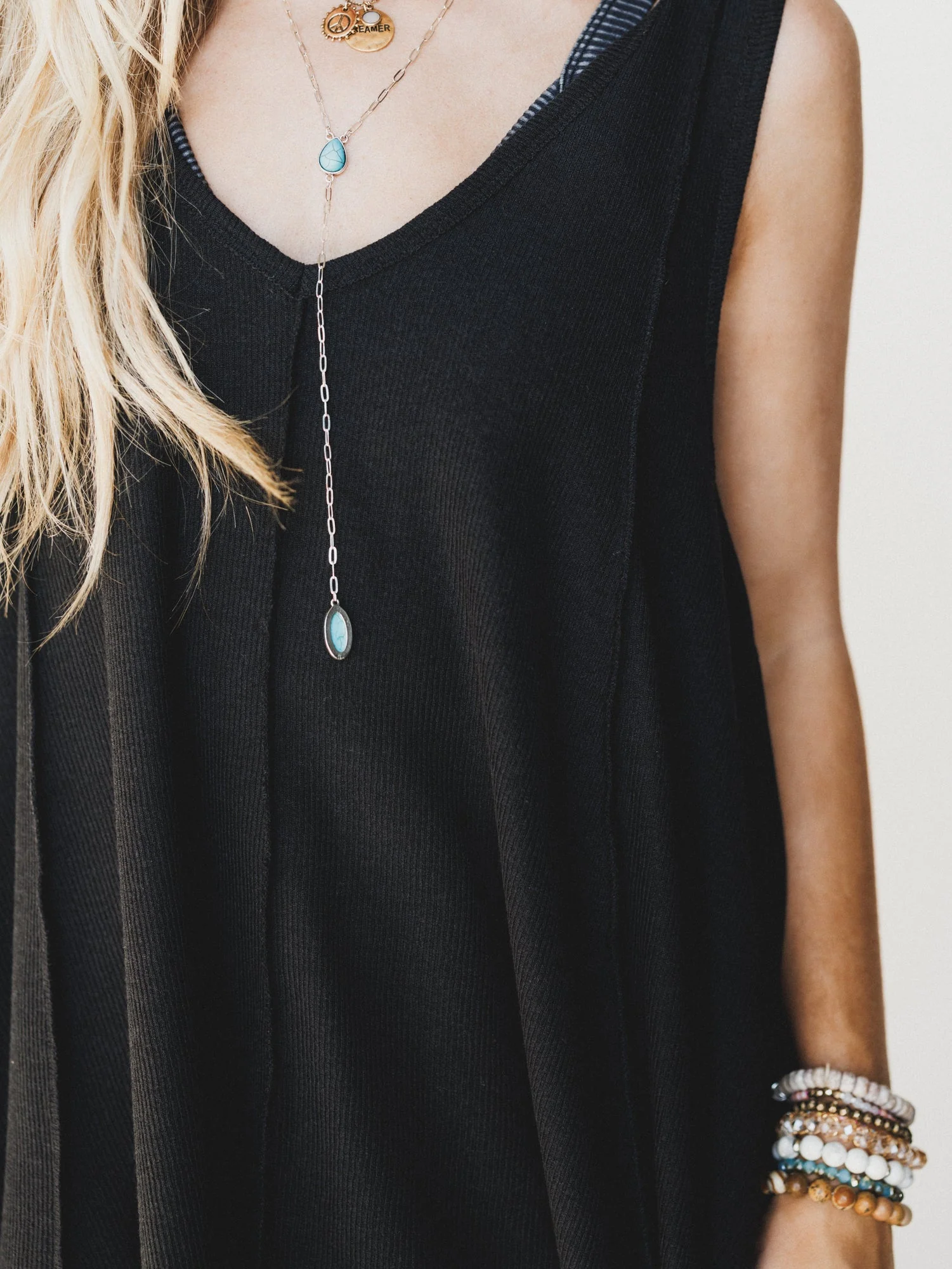 The Nest Drift Away Top - Black - Image 3