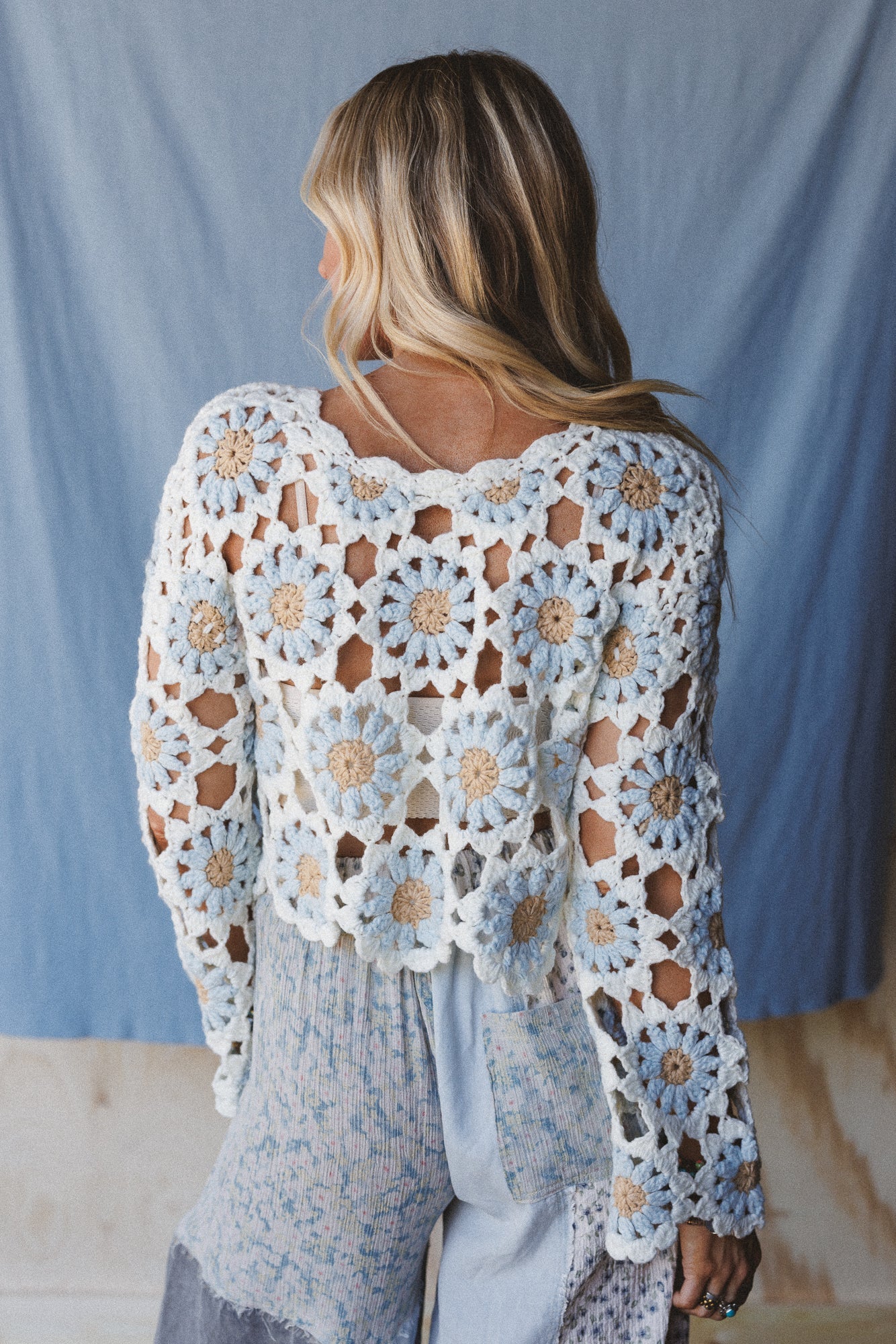 The Nest Free To Dream Crochet Top - Ivory - Image 6