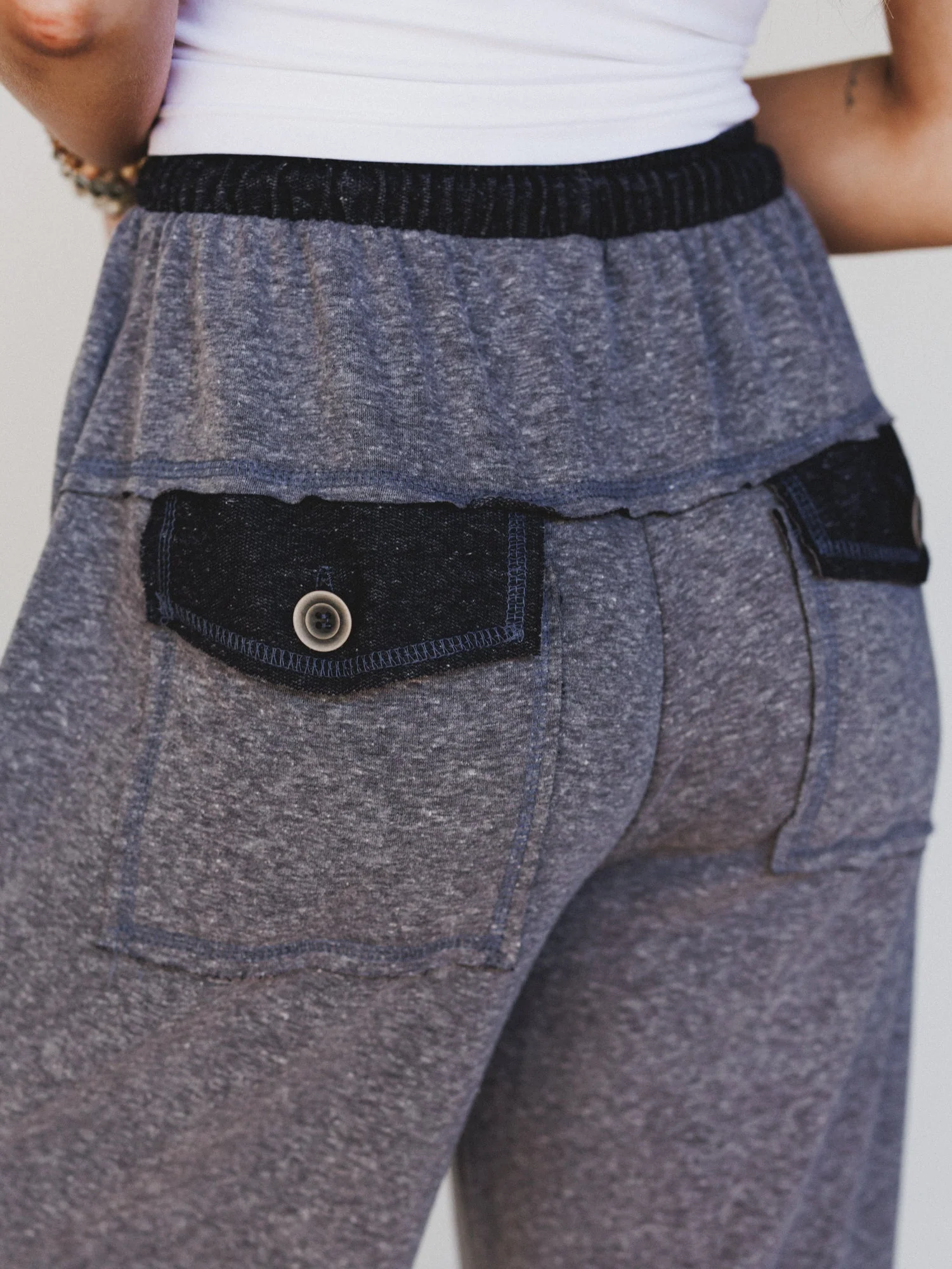 The Nest Jodi Wide Leg Pants - Black - Image 3