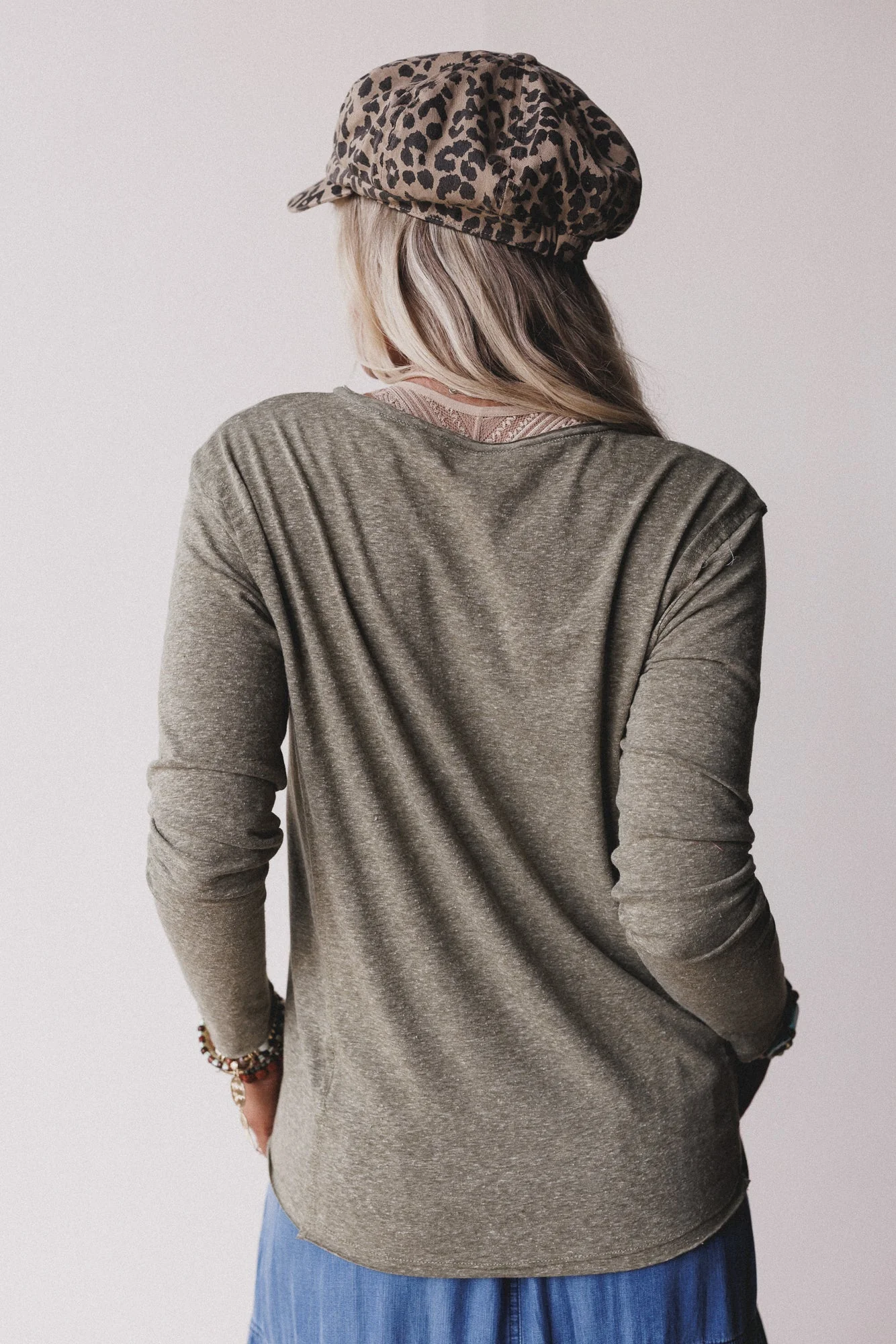 The Nest Love Bound Top - Olive - Image 5