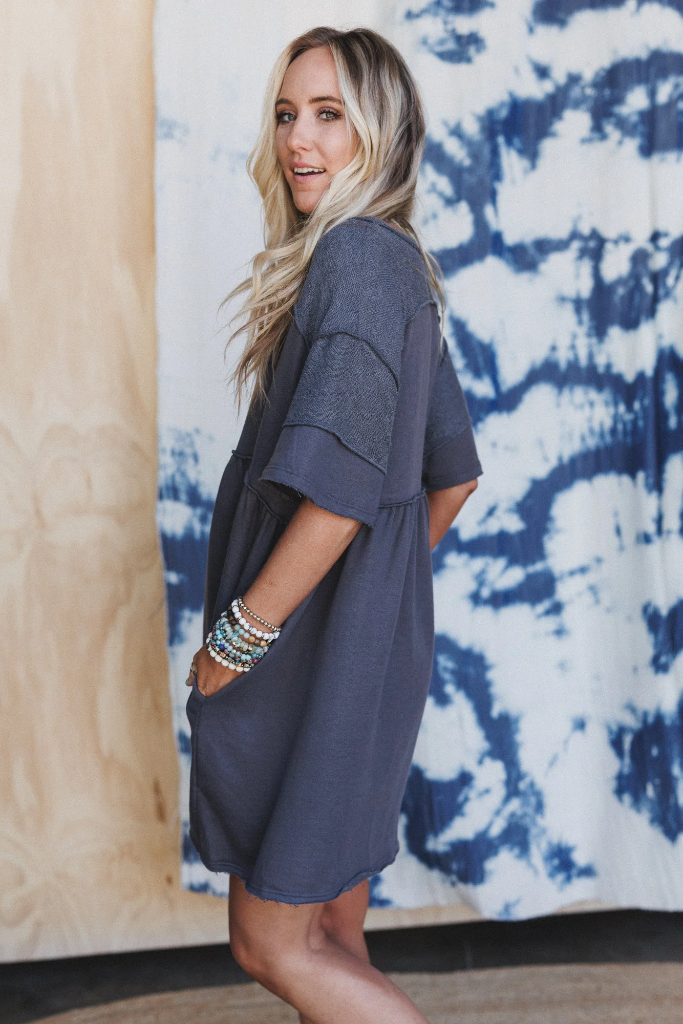 The Nest Moonlit Orchard Tunic - Charcoal - Image 6