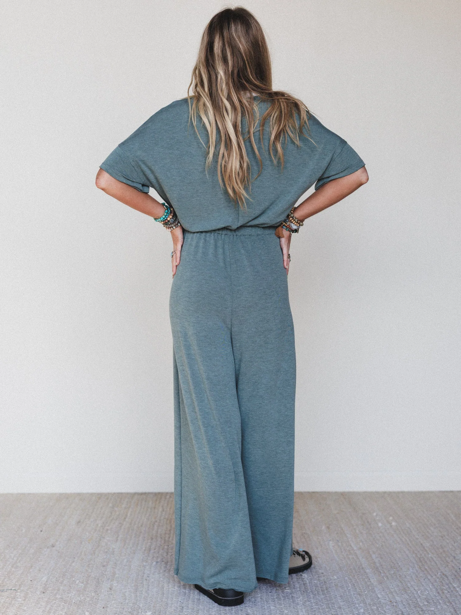 The Nest On The Go Jumpsuit - Olive - Image 4