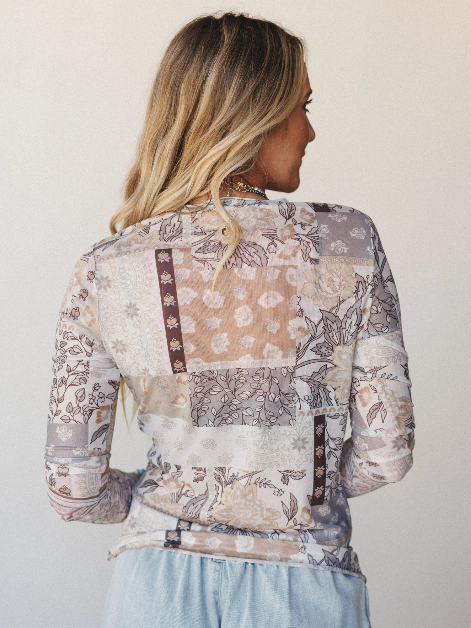 The Nest Perfect Match Layering Top - Mocha Beige - Image 4