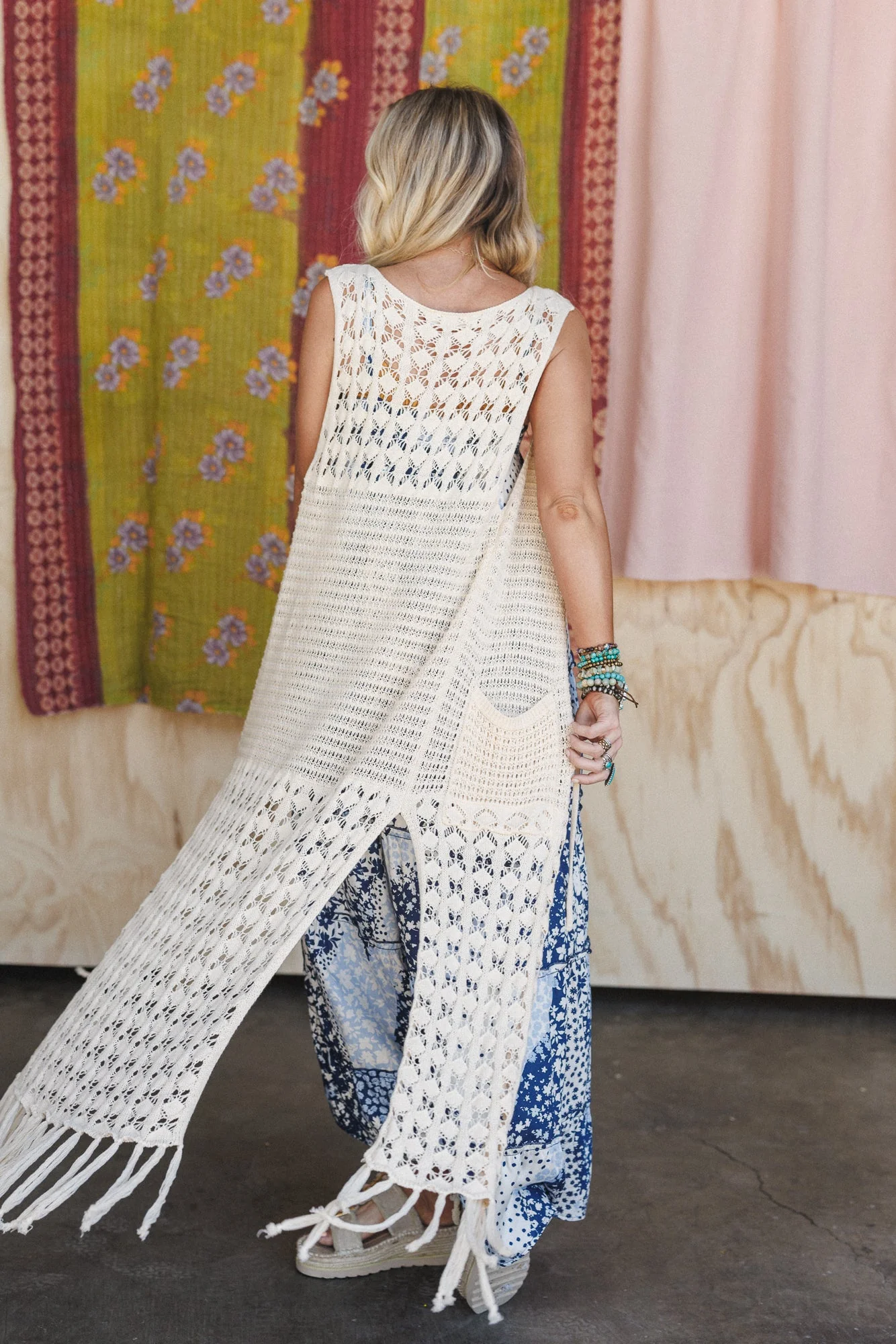 The Nest Seaside Soul Duster - Cream - Image 6